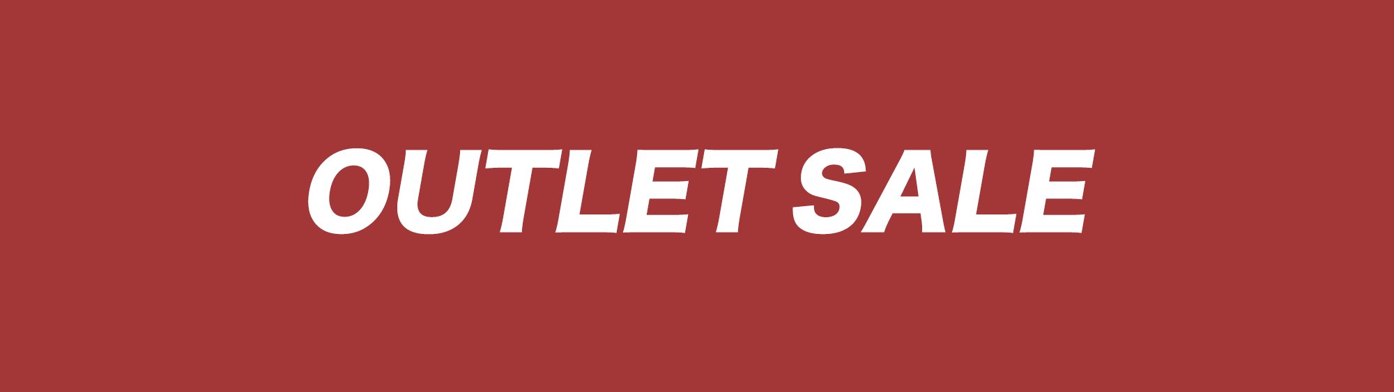 OUTLET SALE-MENS