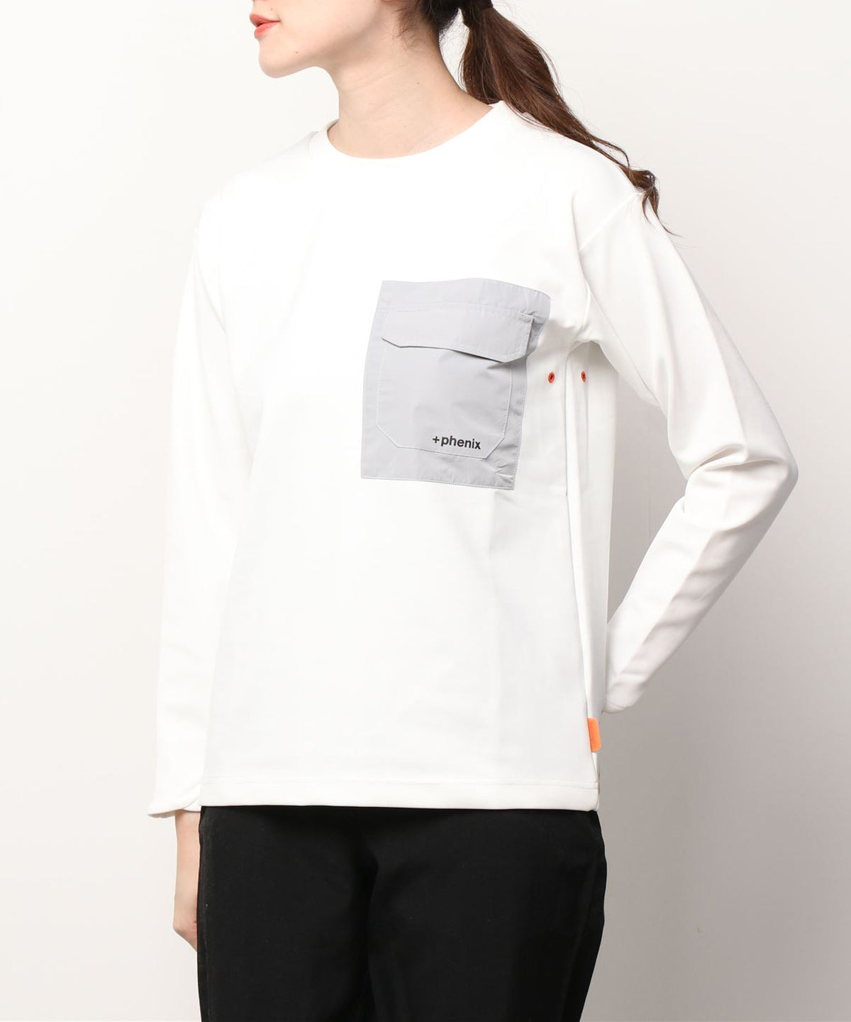 【WOMENS】ストレッチTシャツ Stretch Pocket Tee テックウェア アーバンアウトドア 高機能ウェア +phenix(プラスフェニックス)