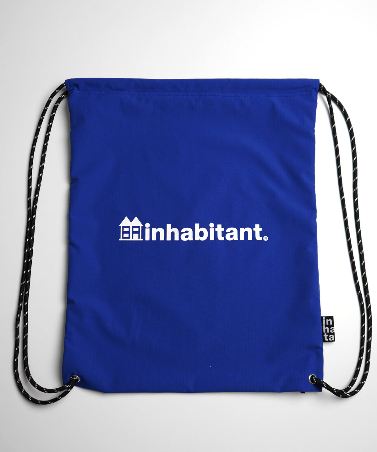【MENS】ワンポイント ブランドロゴプリント ベーシック ナップザック /inhabitant(インハビタント)