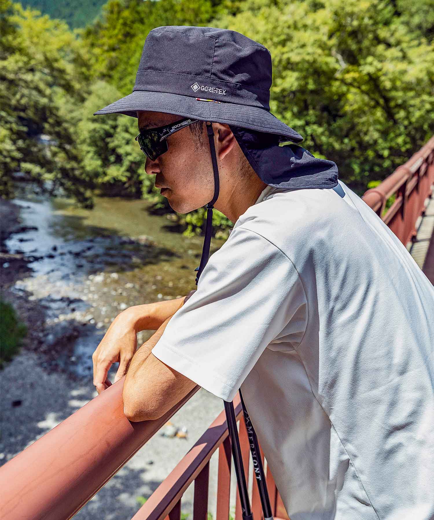 【MENS】phenix GT ハットM アウトドアハット 帽子 日よけ 日焼け防止 ゴアテックスウェア /phenix outdoor(フェニックスアウトドア)