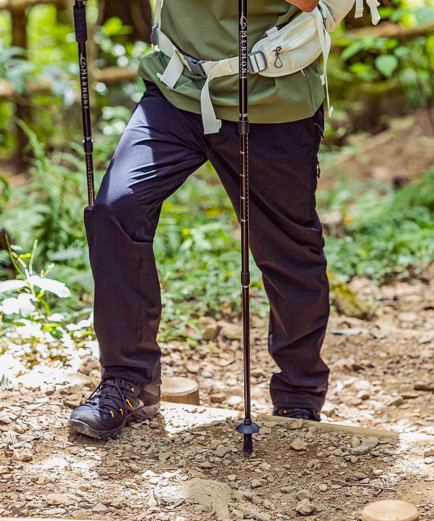 【MENS】メンズAlertPants(アラートパンツ) スリムフィット トレッキングパンツ アウトドア ハイキング 登山 ストレッチ 撥水 美脚/phenix outdoor(フェニックスアウトドア)