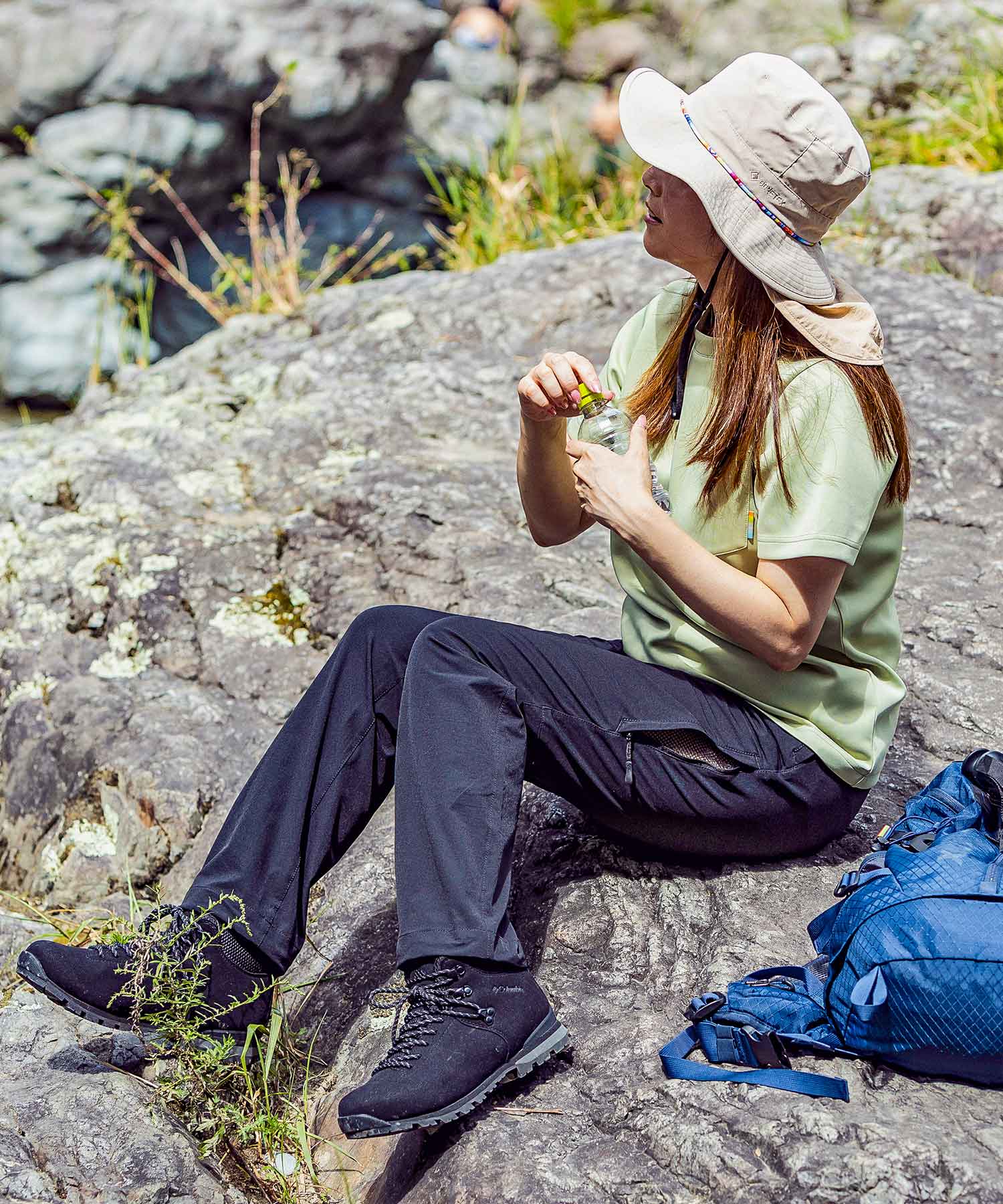 【WOMENS】レディースAlertPants（アラートパンツ） スタンダードフィット トレッキングパンツ アウトドア ハイキング 登山 ストレッチ 撥水 美脚/phenix outdoor(フェニックスアウトドア)