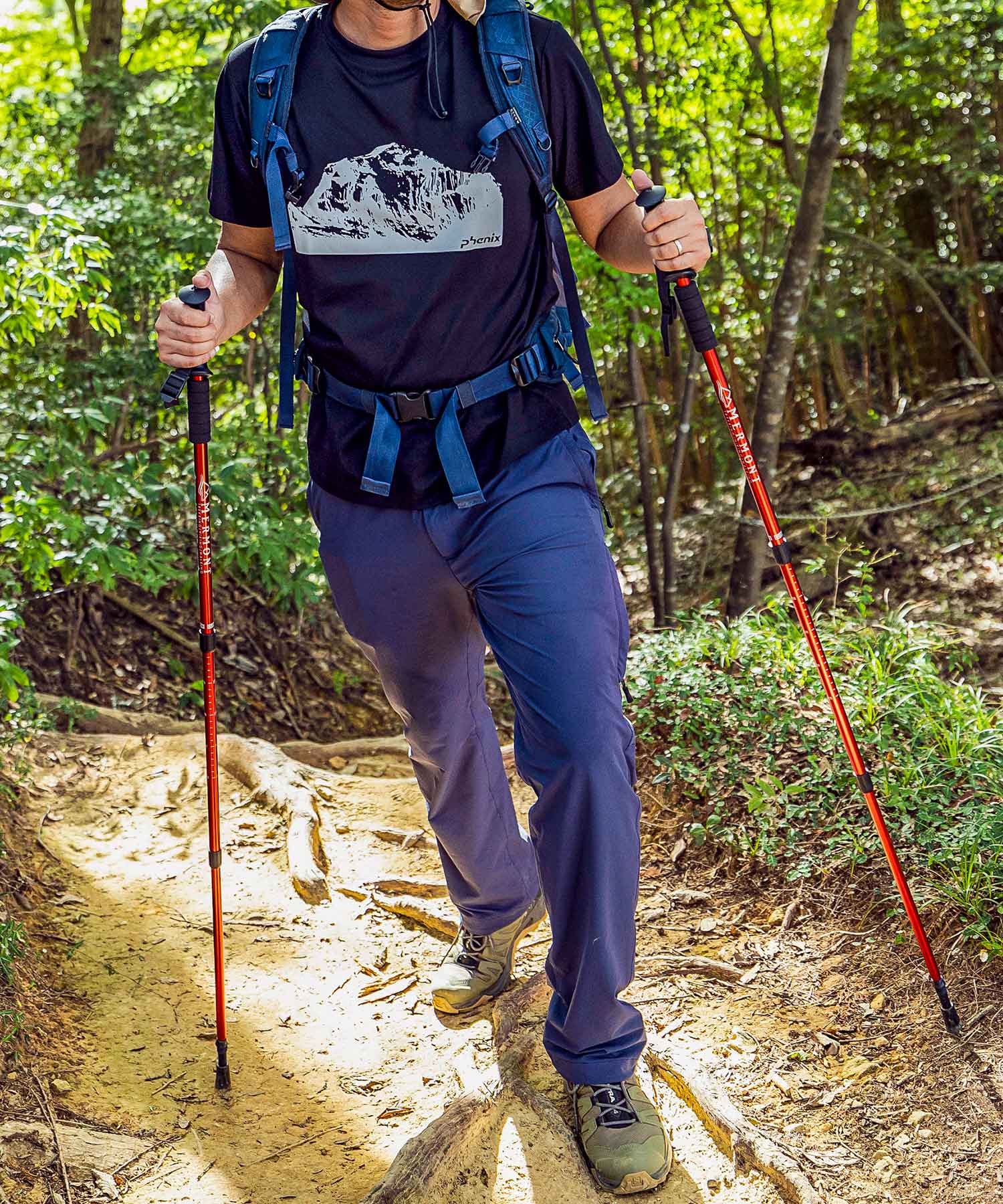 【MENS】メンズAlertPants(アラートパンツ) スリムフィット トレッキングパンツ アウトドア ハイキング 登山 ストレッチ 撥水 美脚/phenix outdoor(フェニックスアウトドア)