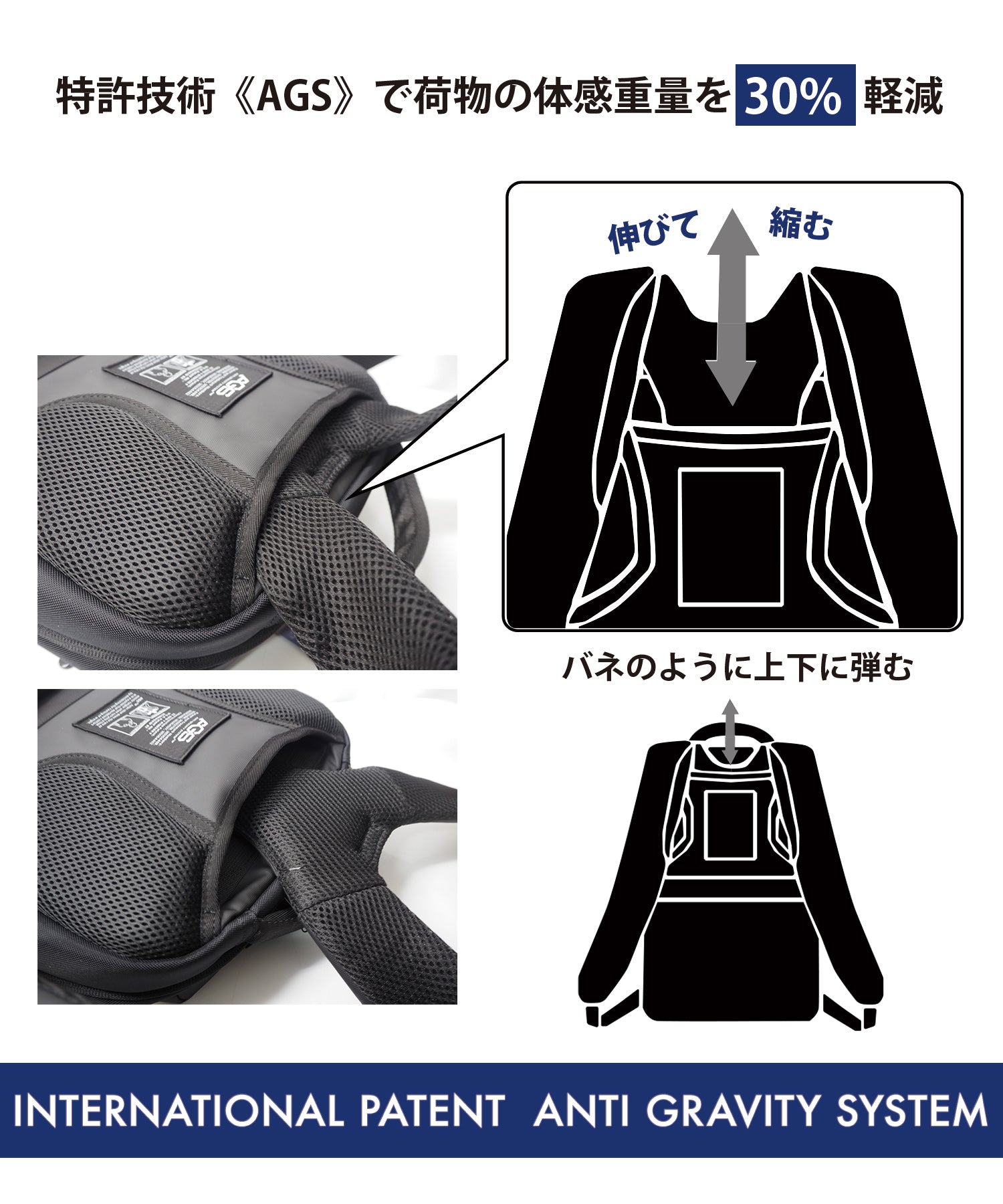 【3月中旬お届け予約商品】AGS Nomad エージーエス ノマド リュック