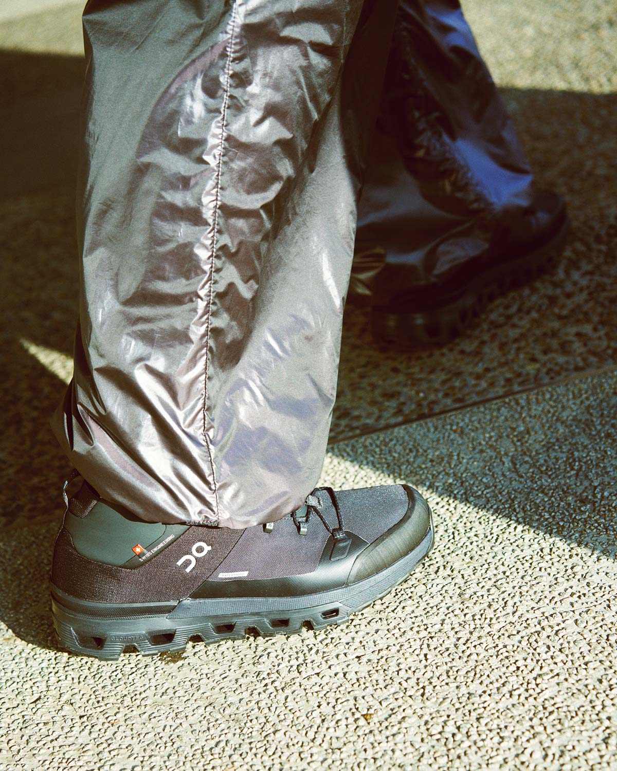 【MENS】ワイドパンツ 中綿入りロングパンツ Insulated air wide pants / Brilliance shade down proof / アルクフェニックス