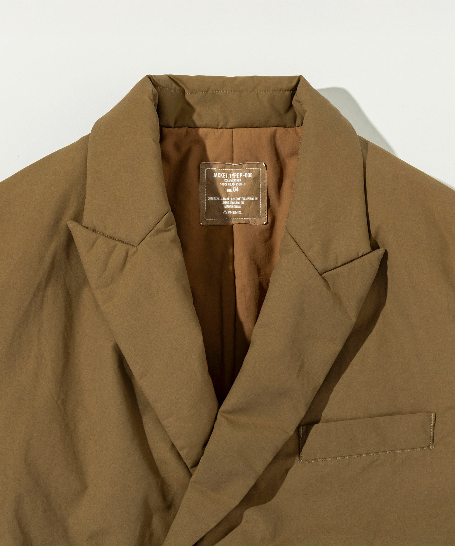 JACKET, TYPE P-006