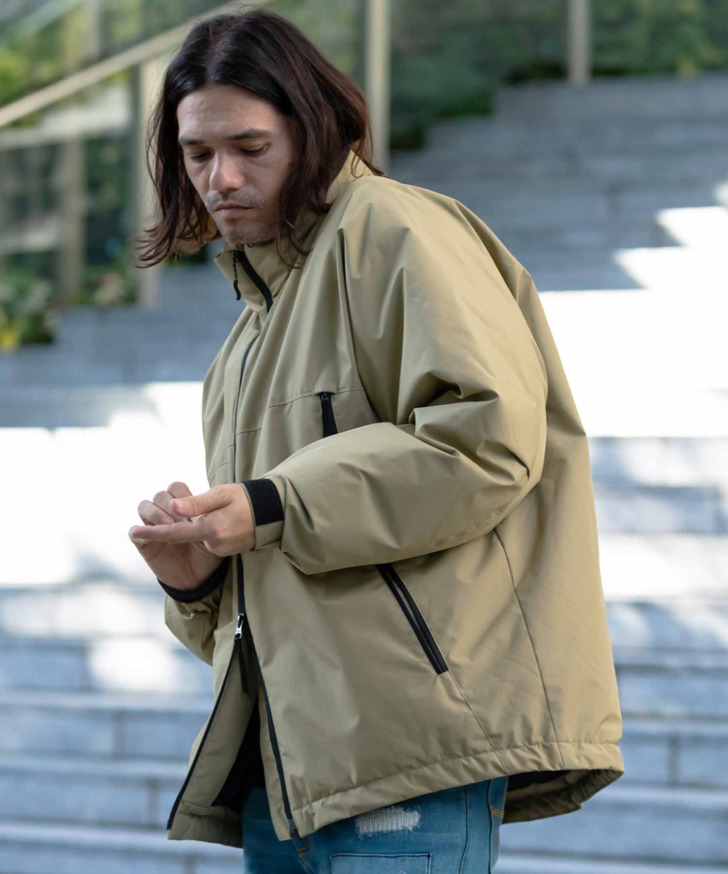 【MENS】ゴアテックスダウンジャケット GORE DOWN L-7 JACKET / WINDSTOPPER(R) プロダクト by GORE TEX LABS ゴアテックスウェア テックウェア アーバンアウトドア 高機能ウェア +phenix(プラスフェニックス)