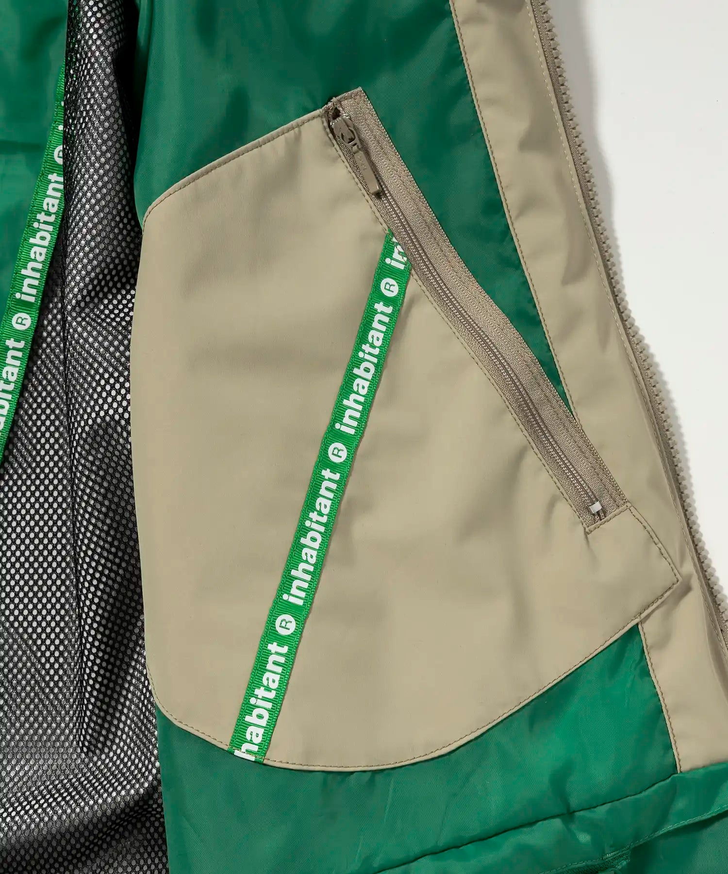 【MENS】フルジップジャケット INH FULL-ZIP JACKET / スノーボード・スキーウェア タウンウェア ベージュ