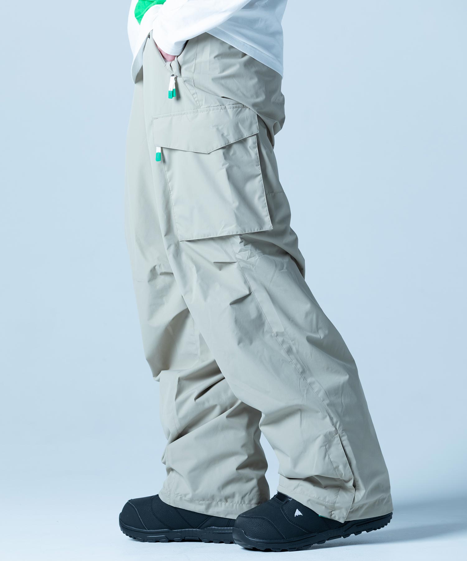 【MENS】ミリタリーパンツ SWEDISH ARMY PANTS スノーボード・スキーウェア タウンウェア ベージュ