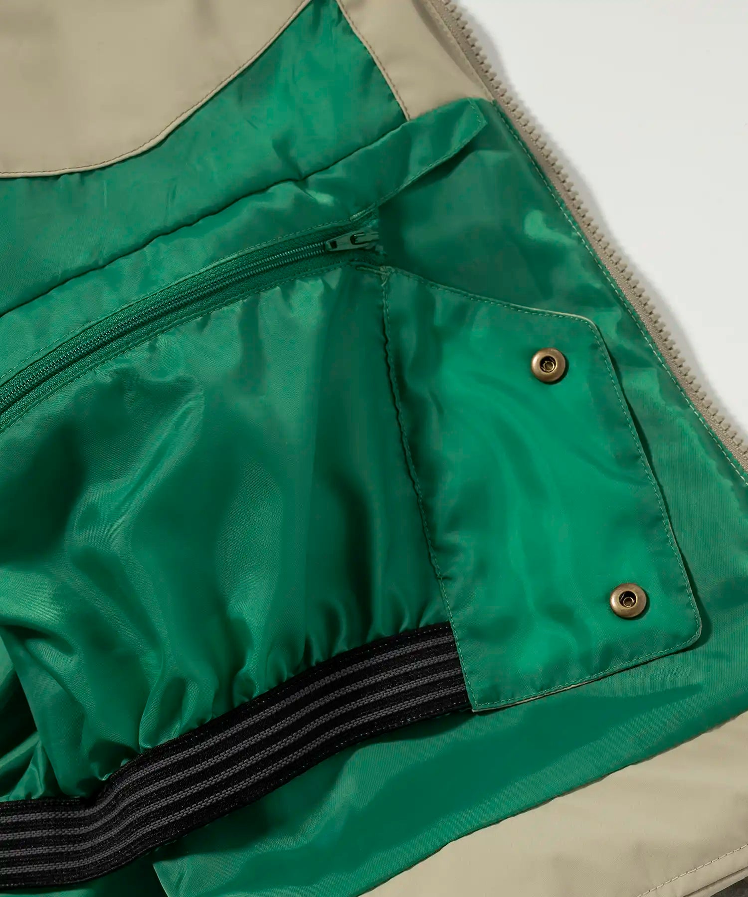 【MENS】フルジップジャケット INH FULL-ZIP JACKET / スノーボード・スキーウェア タウンウェア ベージュ