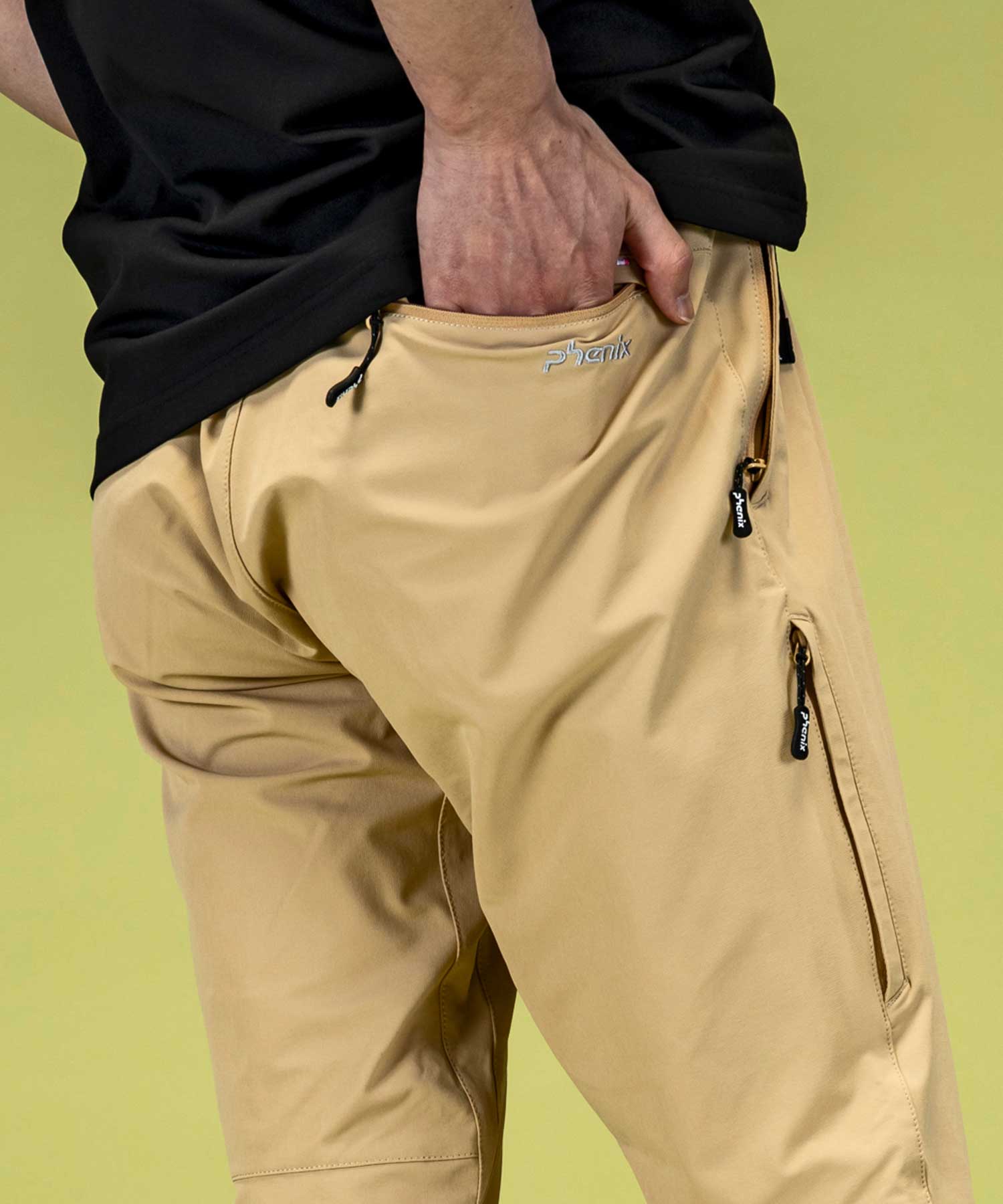 【MENS】メンズAlertPants(アラートパンツ) スリムフィット トレッキングパンツ アウトドア ハイキング 登山 ストレッチ 撥水 美脚/phenix outdoor(フェニックスアウトドア)
