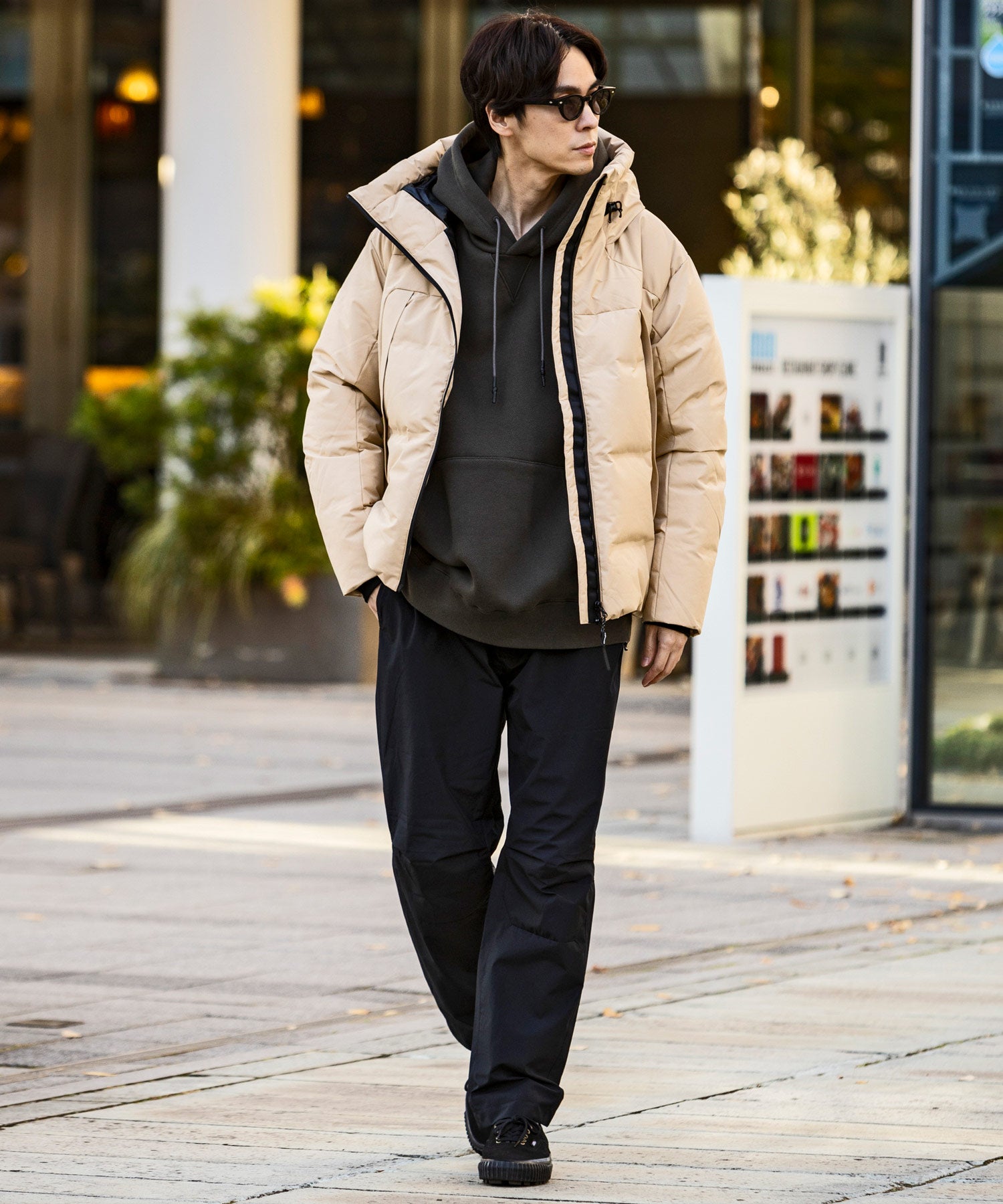 【MENS】FUSED QUILTING DOWN JACKET ヒューズド キルティング ダウンジャケット ウィンドストッパー / WINDSTOPPER(R) プロダクト by GORE TEX LABS +phenix(プラスフェニックス)