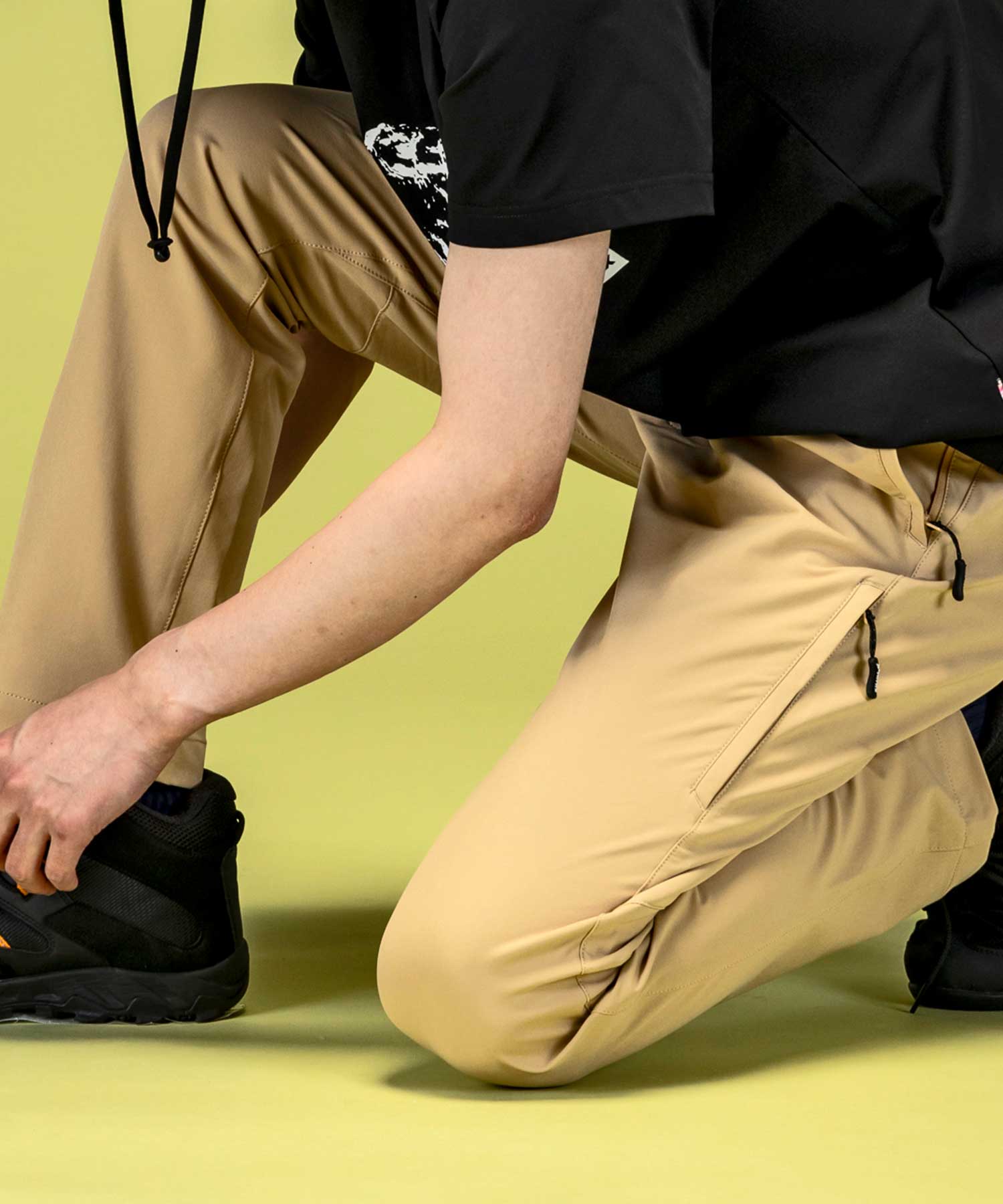 【MENS】メンズAlertPants(アラートパンツ) スリムフィット トレッキングパンツ アウトドア ハイキング 登山 ストレッチ 撥水 美脚/phenix outdoor(フェニックスアウトドア)