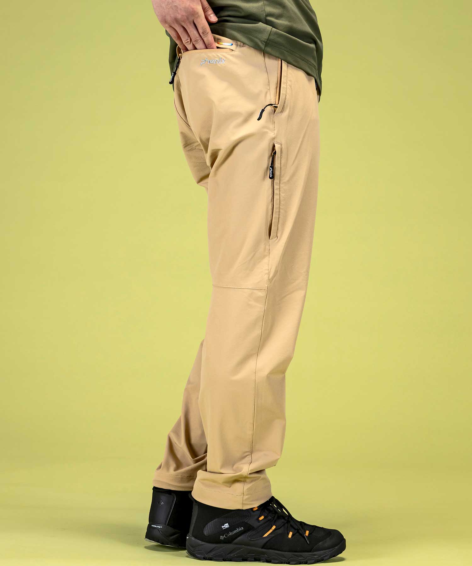 【MENS】メンズAlertPants(アラートパンツ) スタンダードフィット トレッキングパンツ アウトドア ハイキング 登山 ストレッチ 撥水 美脚/phenix outdoor(フェニックスアウトドア)