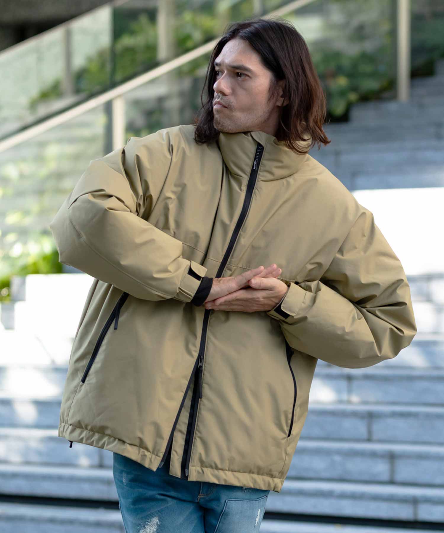 【MENS】ゴアテックスダウンジャケット GORE DOWN L-7 JACKET / WINDSTOPPER(R) プロダクト by GORE TEX LABS ゴアテックスウェア テックウェア アーバンアウトドア 高機能ウェア +phenix(プラスフェニックス)