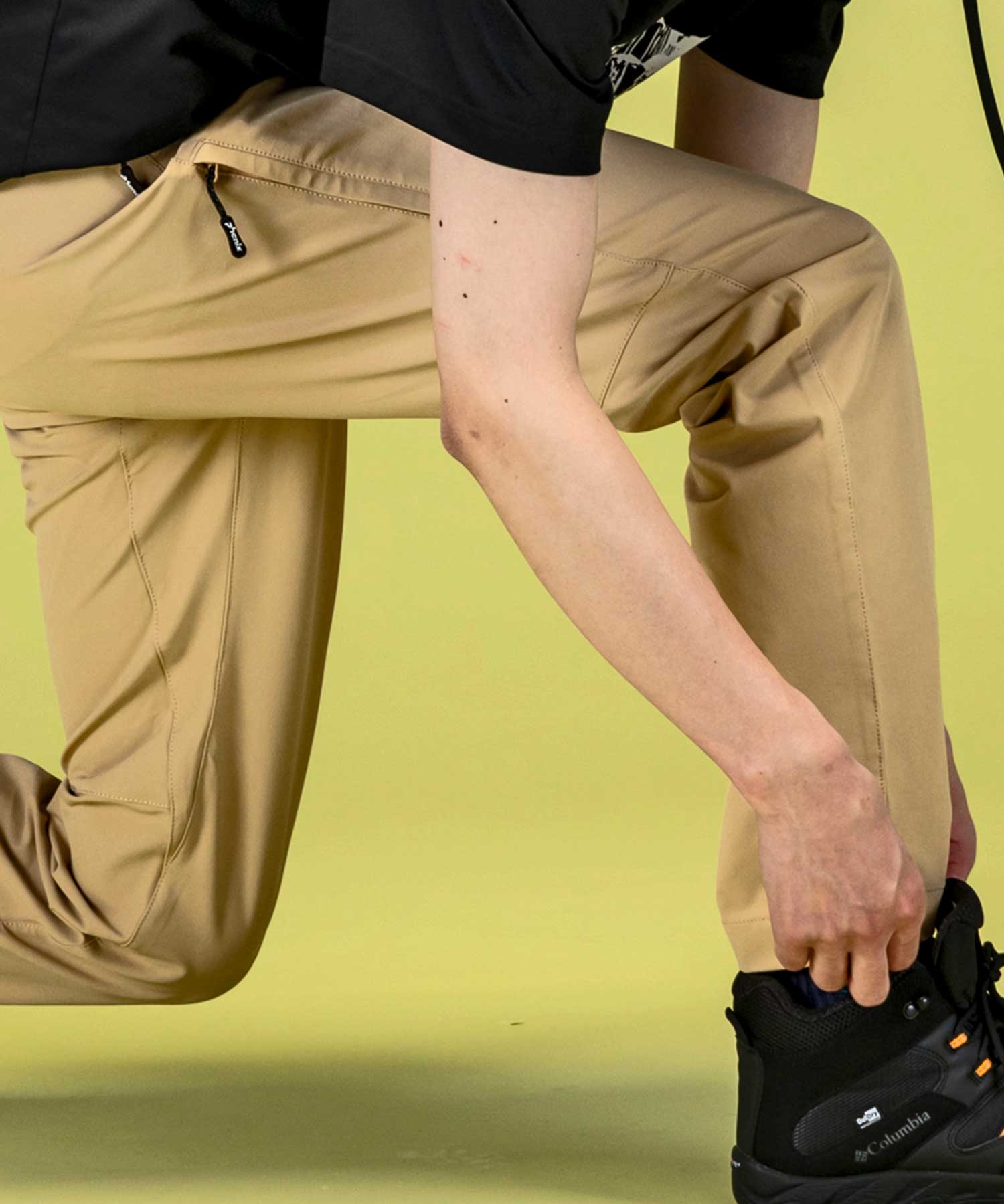 【MENS】メンズAlertPants(アラートパンツ) スリムフィット トレッキングパンツ アウトドア ハイキング 登山 ストレッチ 撥水 美脚/phenix outdoor(フェニックスアウトドア)
