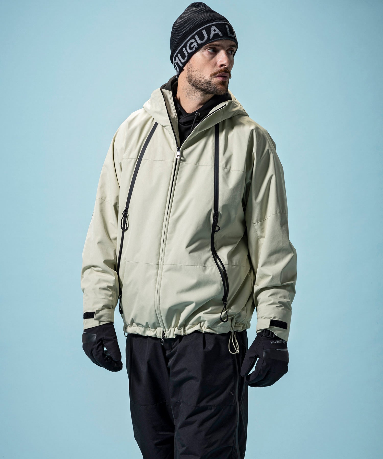 【MENS】GTX HOODED LAYER SNOW JACKET フーデッドレイヤースノージャケット / WINDSTOPPER(R) プロダクト by GORE-TEX LABS /ウィンドストッパー/ゴアテックス/1PIU1UGUALE3 RELAX × +phenix(ウノピゥウノウグァーレトレ リラックス)