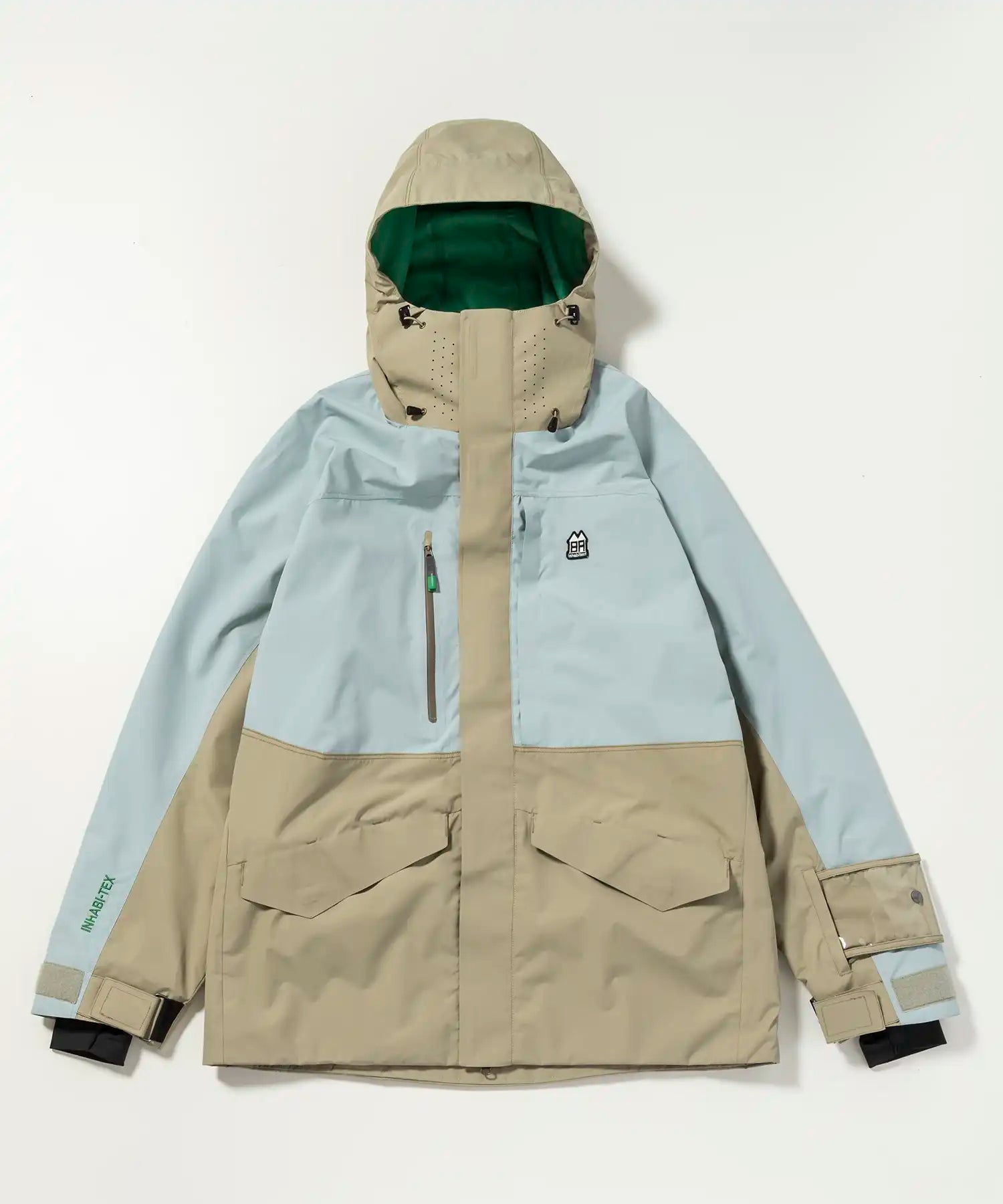 【MENS】フルジップジャケット INH FULL-ZIP JACKET / スノーボード・スキーウェア タウンウェア ベージュ