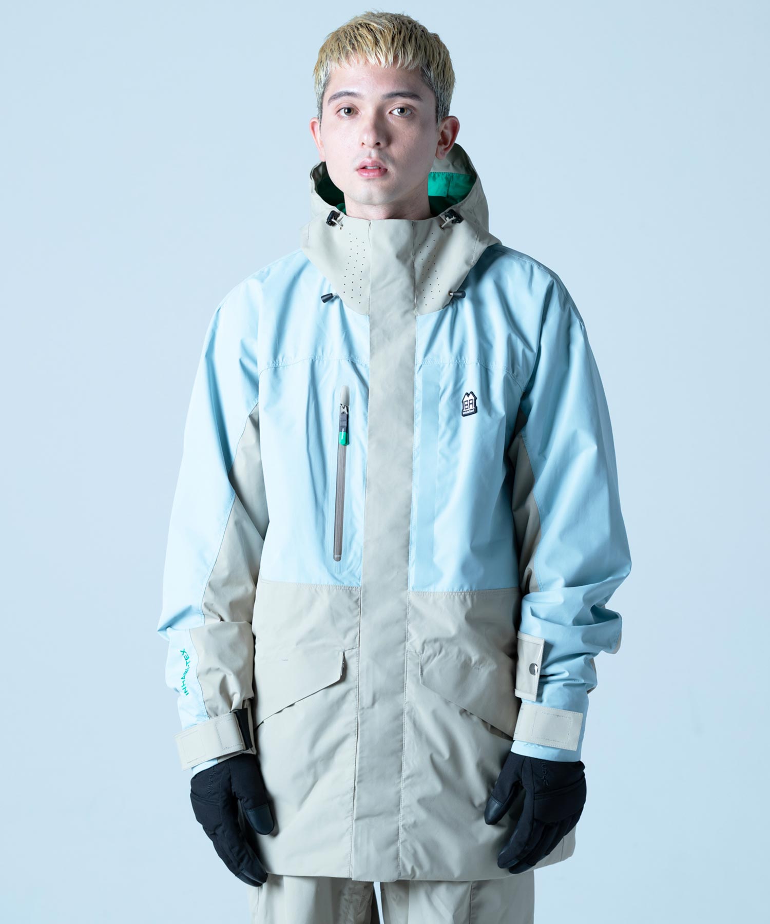 【MENS】フルジップジャケット INH FULL-ZIP JACKET / スノーボード・スキーウェア タウンウェア ベージュ