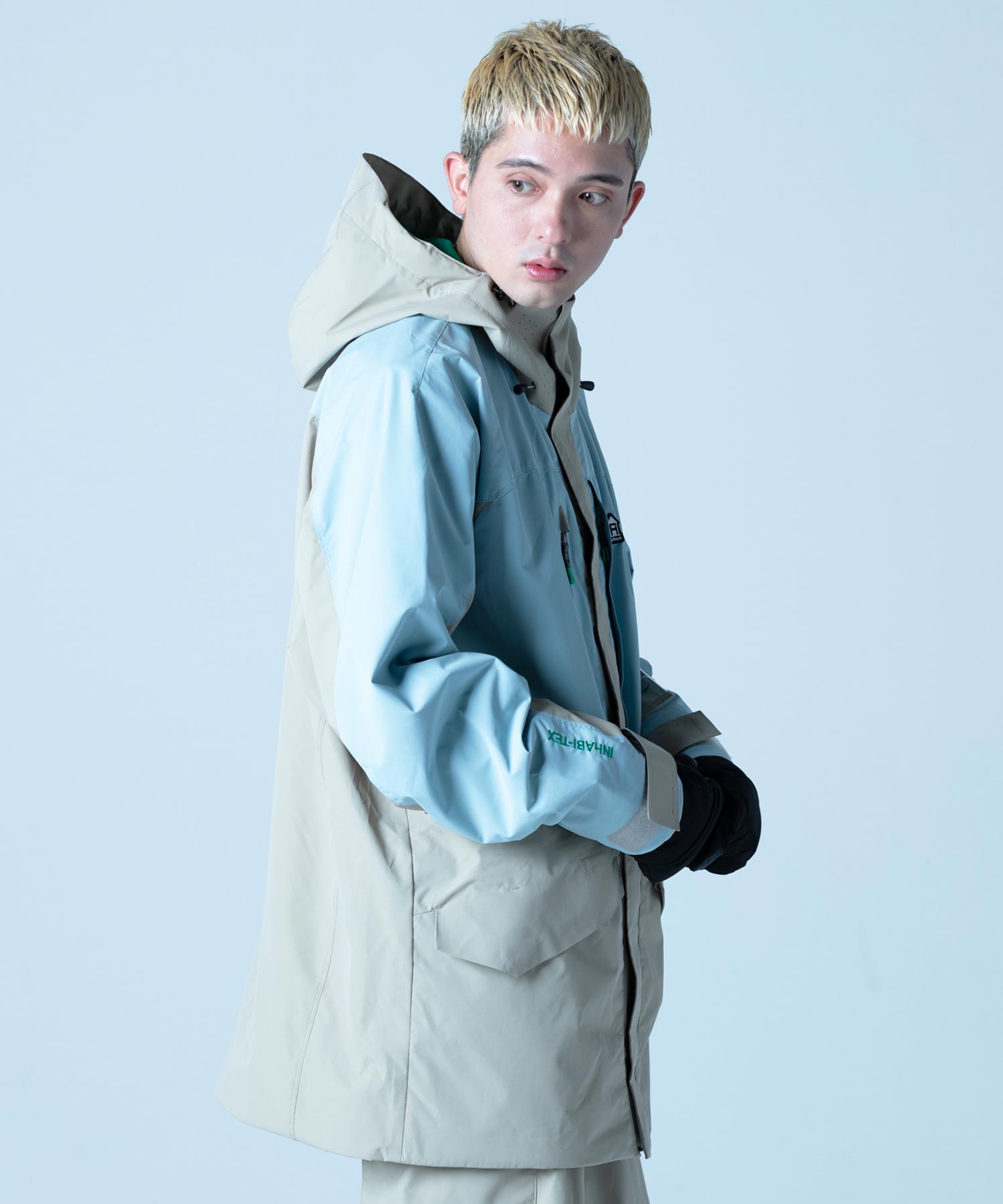 【MENS】フルジップジャケット INH FULL-ZIP JACKET / スノーボード・スキーウェア タウンウェア ベージュ
