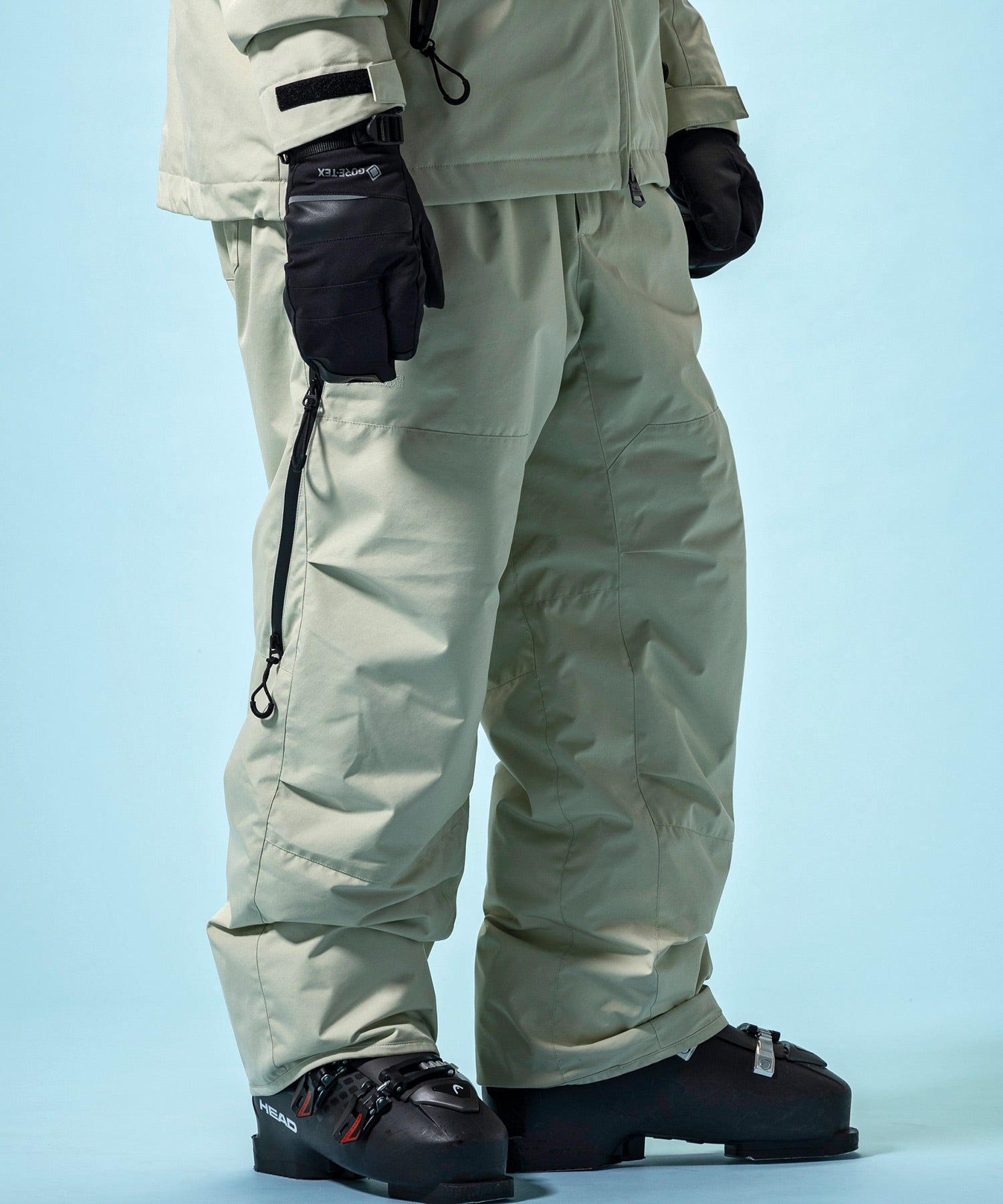 【MENS】GTX SNOW PANTS スノーパンツ / WINDSTOPPER(R) プロダクト by GORE-TEX LABS /ウィンドストッパー/ゴアテックス/1PIU1UGUALE3 RELAX × +phenix(ウノピゥウノウグァーレトレ リラックス)