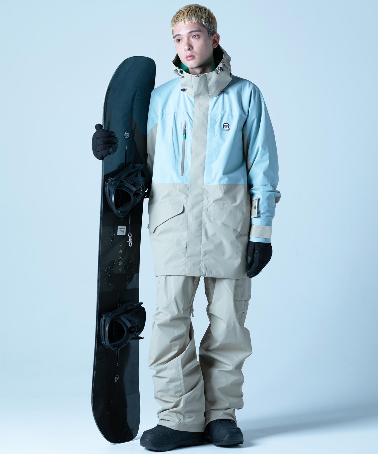 【MENS】フルジップジャケット INH FULL-ZIP JACKET / スノーボード・スキーウェア タウンウェア ベージュ