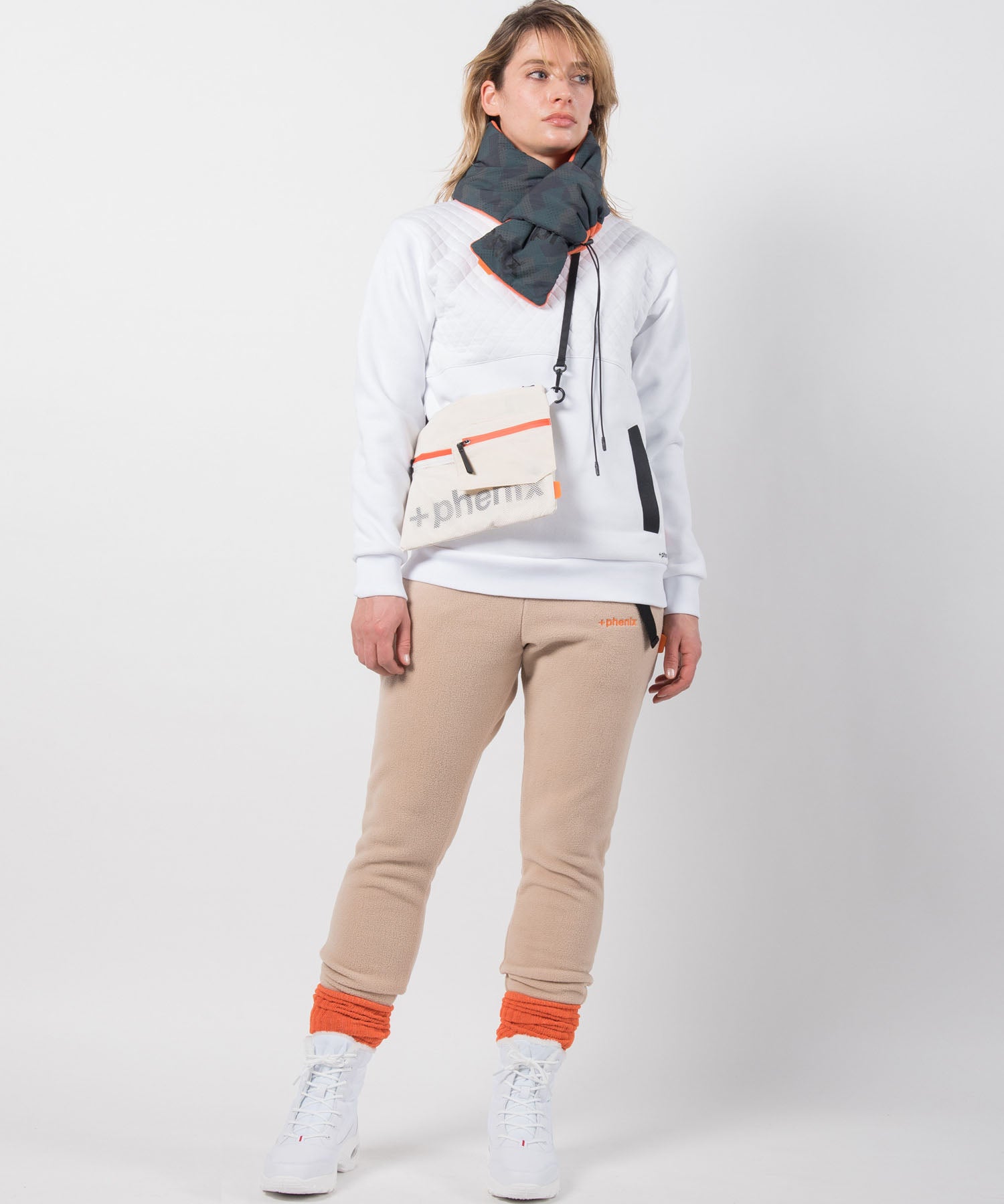 【WOMENS】ロングパンツ Fleece Pants テックウェア アーバンアウトドア 高機能ウェア +phenix(プラスフェニックス)