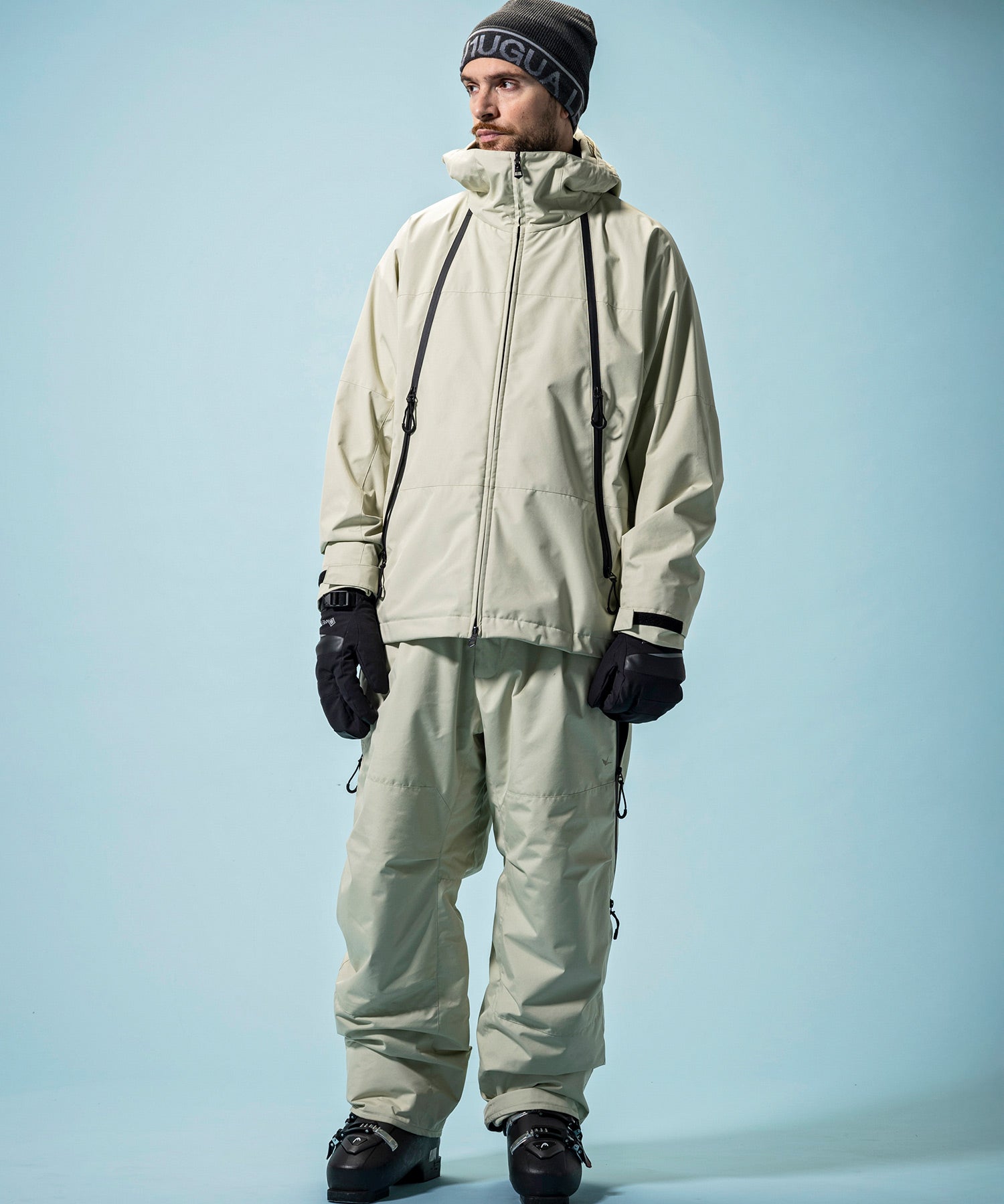 【MENS】GTX SNOW PANTS スノーパンツ / WINDSTOPPER(R) プロダクト by GORE-TEX LABS /ウィンドストッパー/ゴアテックス/1PIU1UGUALE3 RELAX × +phenix(ウノピゥウノウグァーレトレ リラックス)