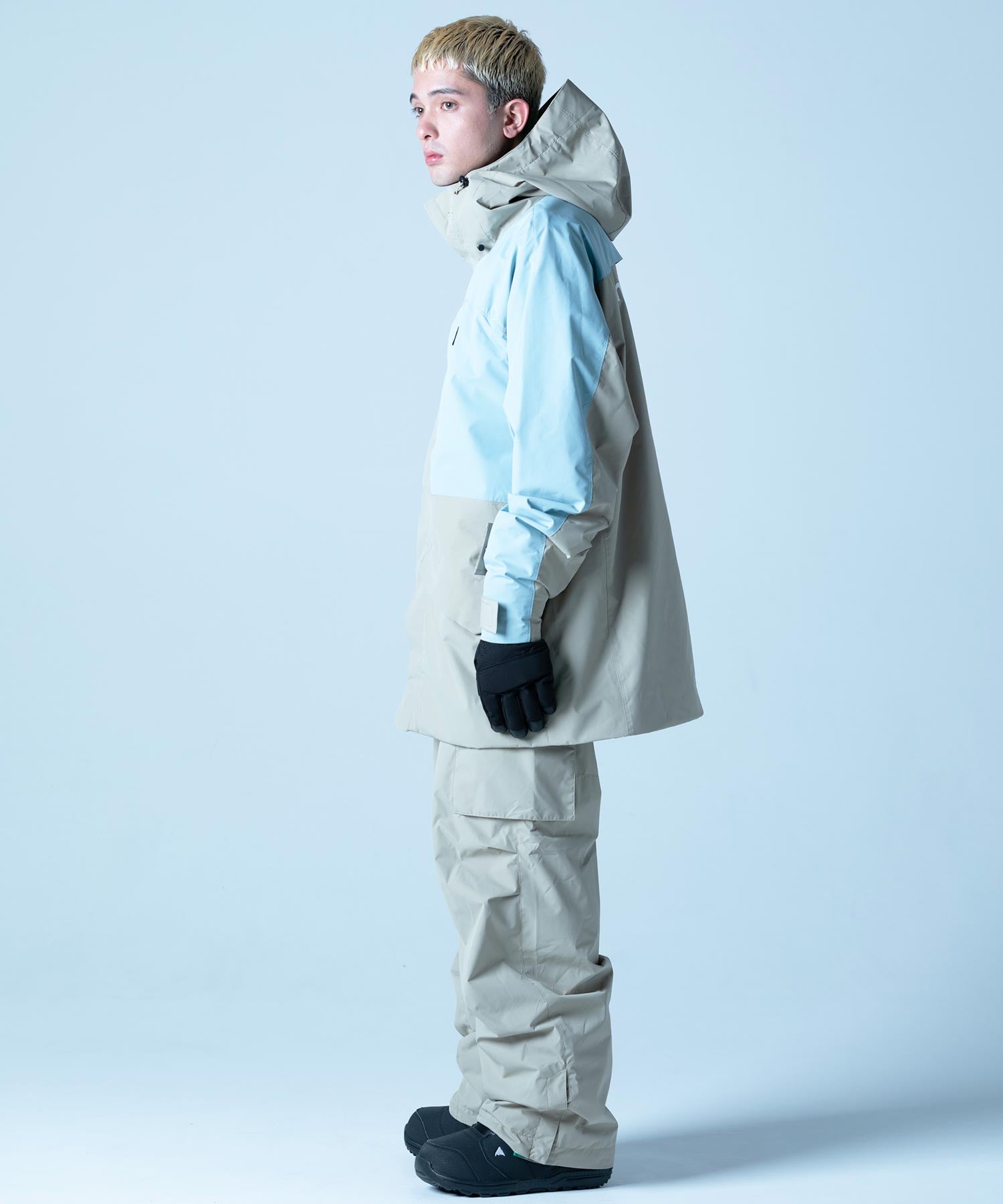 【MENS】フルジップジャケット INH FULL-ZIP JACKET / スノーボード・スキーウェア タウンウェア ベージュ
