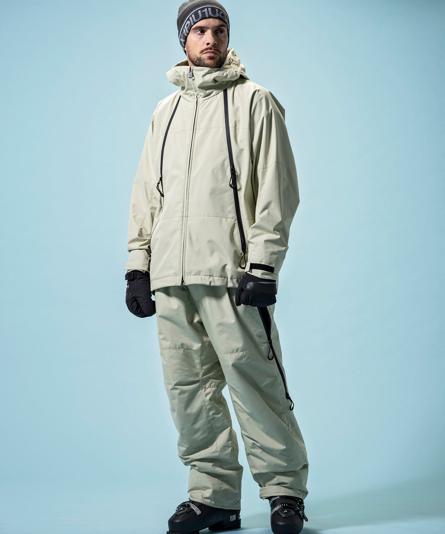 【MENS】GTX SNOW PANTS スノーパンツ / WINDSTOPPER(R) プロダクト by GORE-TEX LABS /ウィンドストッパー/ゴアテックス/1PIU1UGUALE3 RELAX × +phenix(ウノピゥウノウグァーレトレ リラックス)