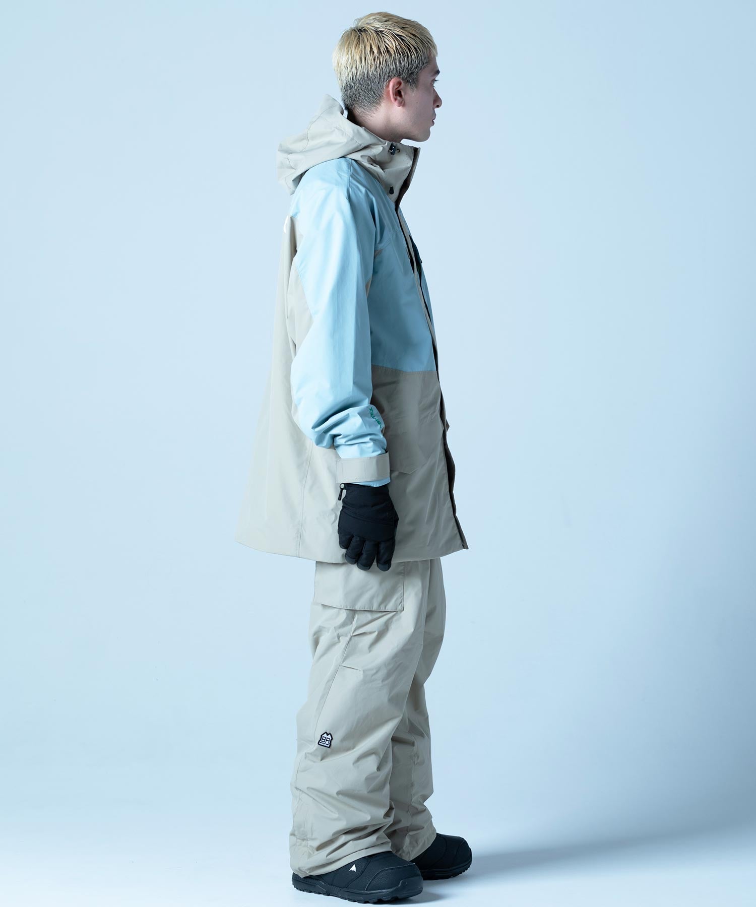 【MENS】フルジップジャケット INH FULL-ZIP JACKET / スノーボード・スキーウェア タウンウェア ベージュ