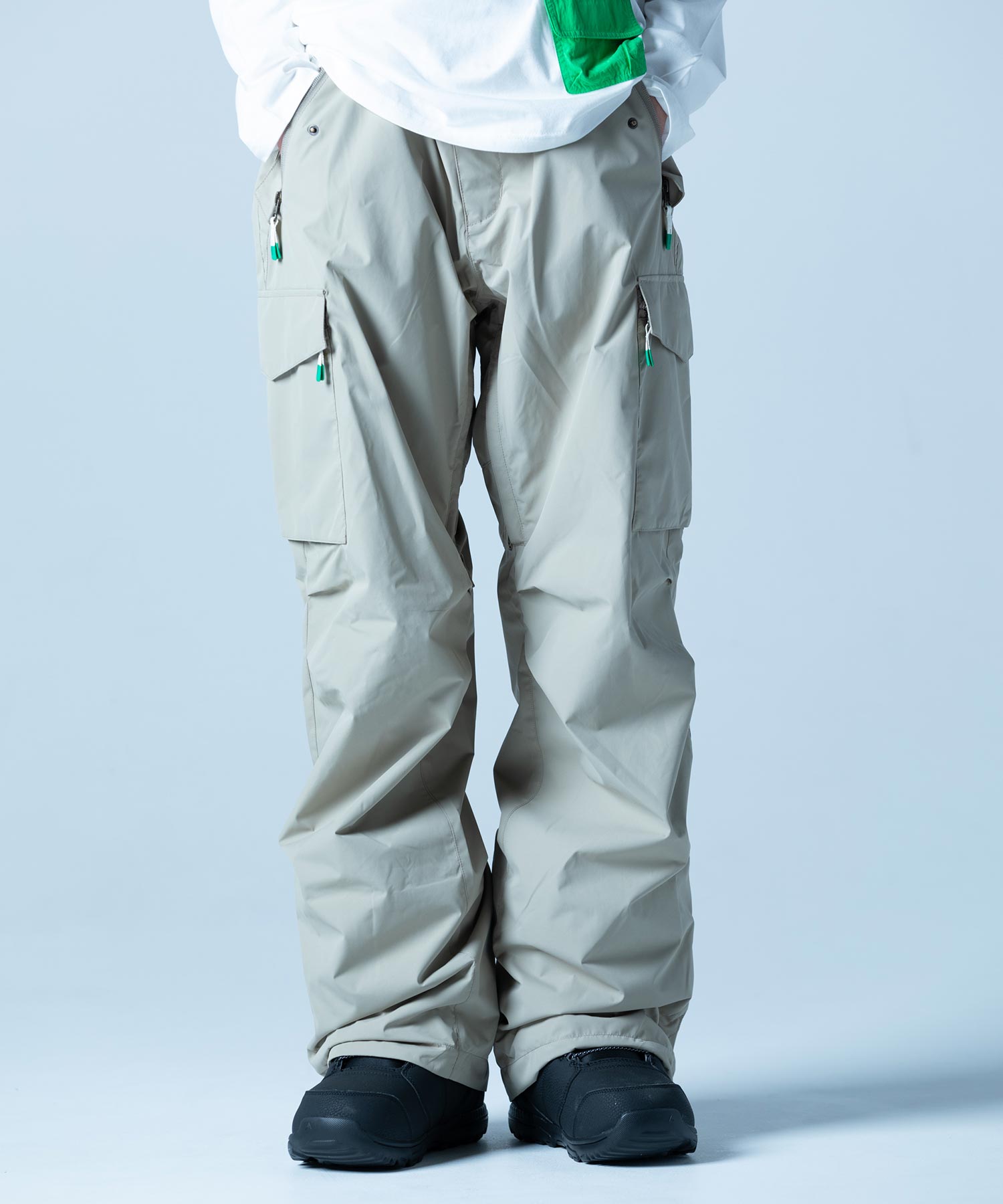 【MENS】ミリタリーパンツ SWEDISH ARMY PANTS スノーボード・スキーウェア タウンウェア ベージュ