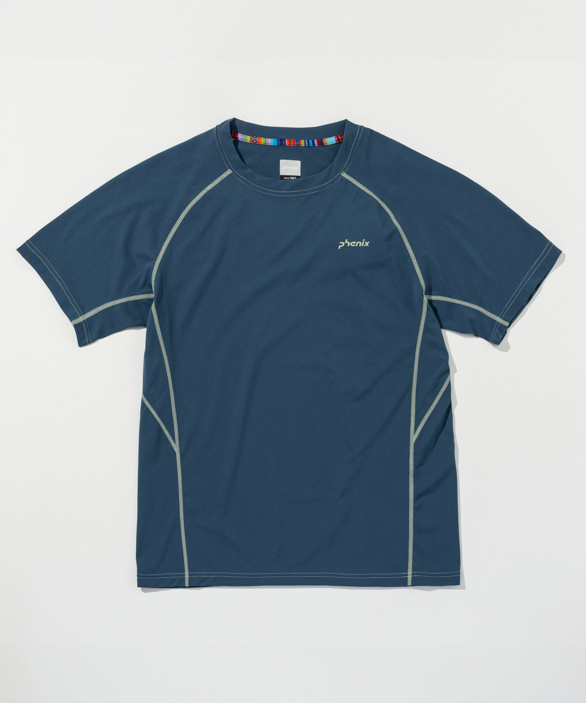 【MENS】CREW NECK SHORT SLEEVE T-SHIRTS クルーネック半袖Tシャツ / 速乾 ストレッチ 日焼け防止 快適 抗菌 防臭 /phenix outdoor(フェニックスアウトドア)