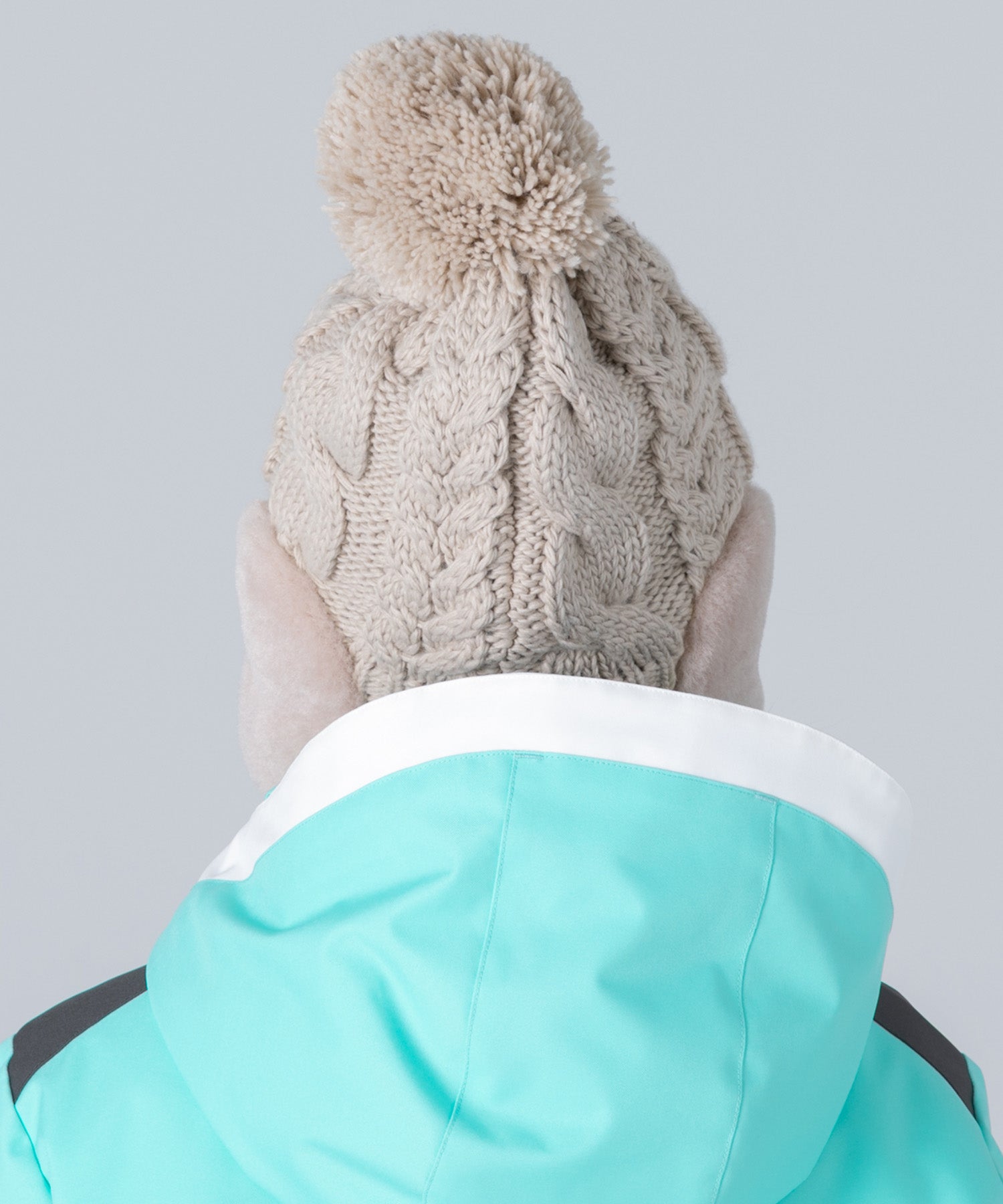 【KIDS/JUNIOR】Low Gauge Earflap Watch Hat ローゲージイヤーフラップニットハット /phenixスキーウェア 25AW