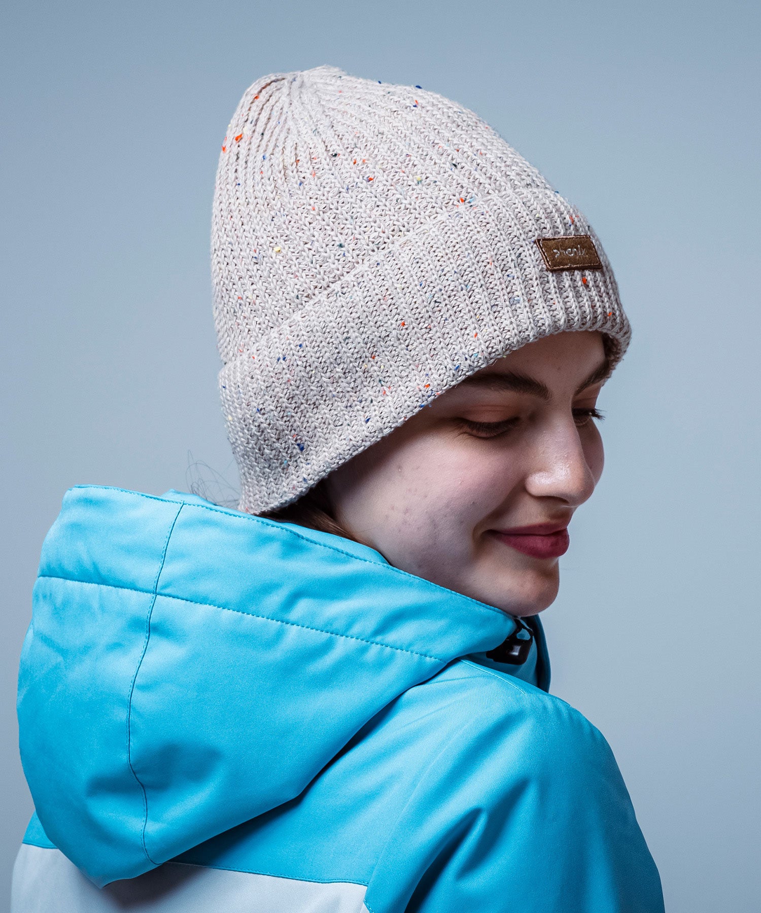 【WOMENS】 Mix Nep Watch Hat ミックスネップニットハット /phenixスキーウェア 25AW