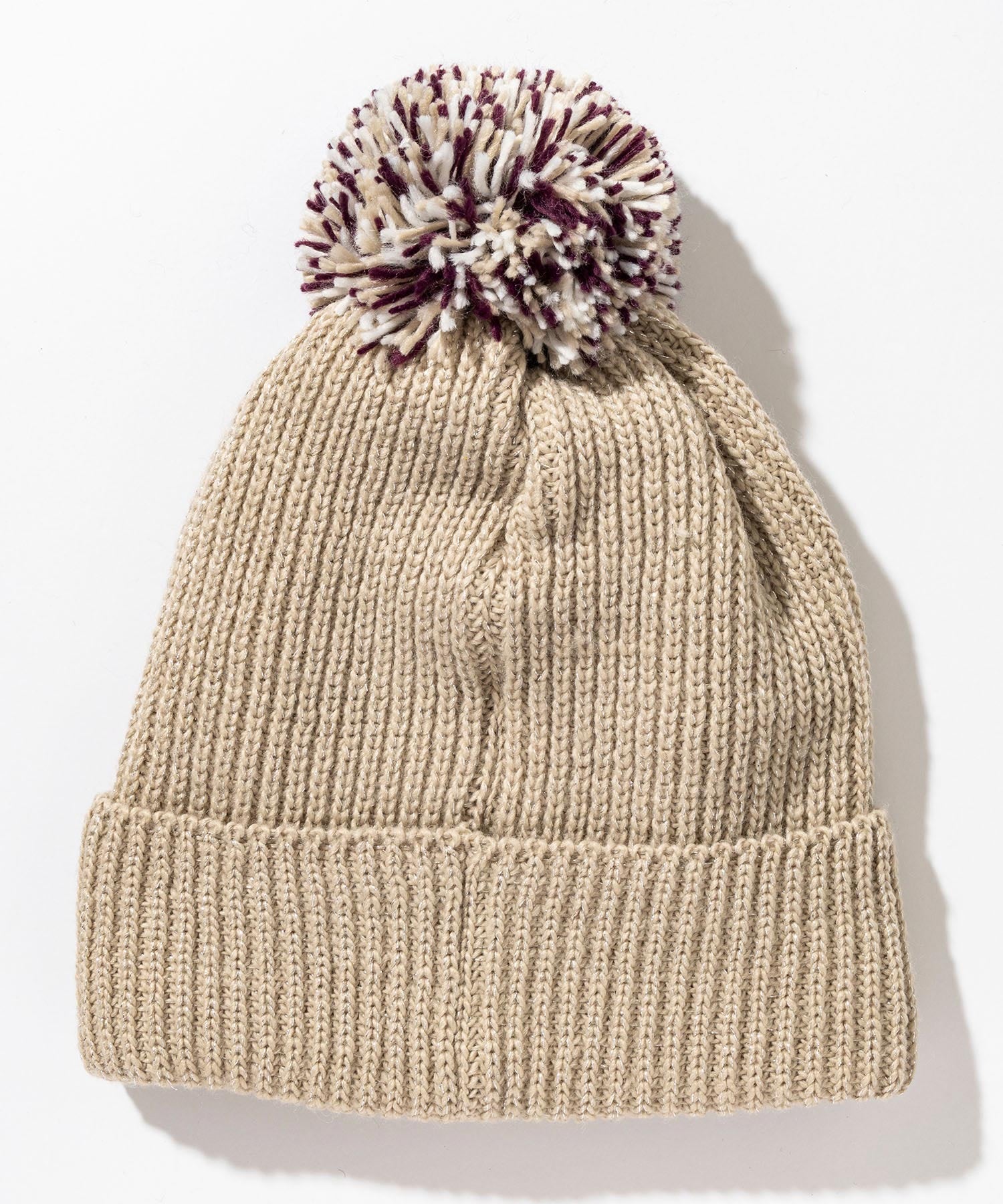 【WOMENS】 Mix Pompon Bright Watch Hat ミックスポンポンブライトニットハット /phenixスキーウェア 25AW