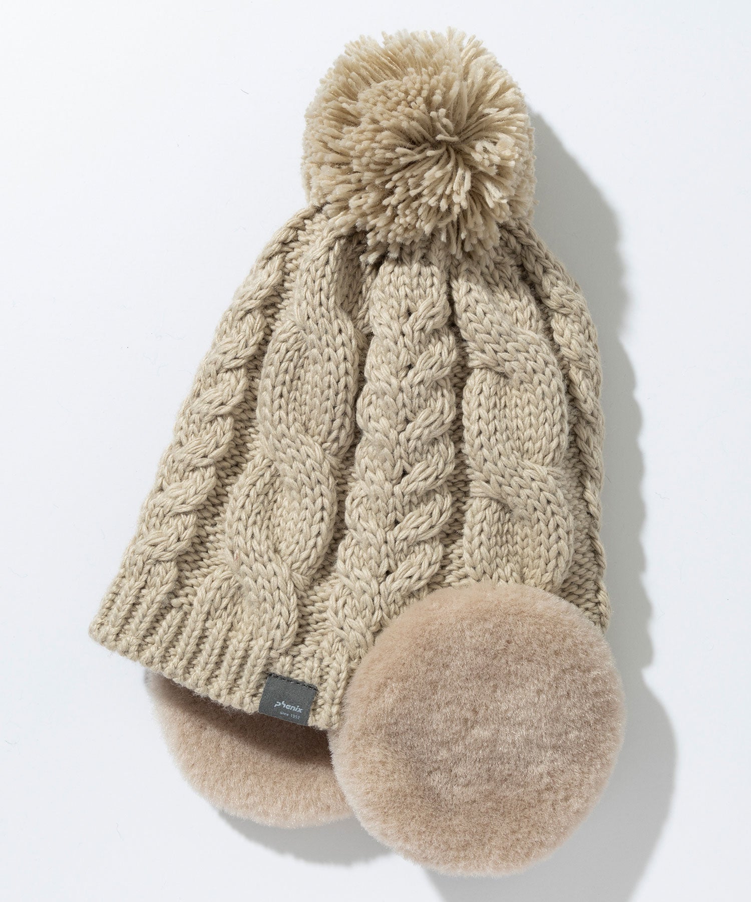 【KIDS/JUNIOR】Low Gauge Earflap Watch Hat ローゲージイヤーフラップニットハット /phenixスキーウェア 25AW