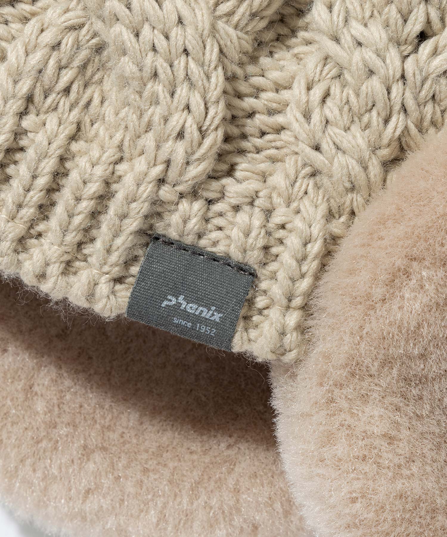 【KIDS/JUNIOR】Low Gauge Earflap Watch Hat ローゲージイヤーフラップニットハット /phenixスキーウェア 25AW