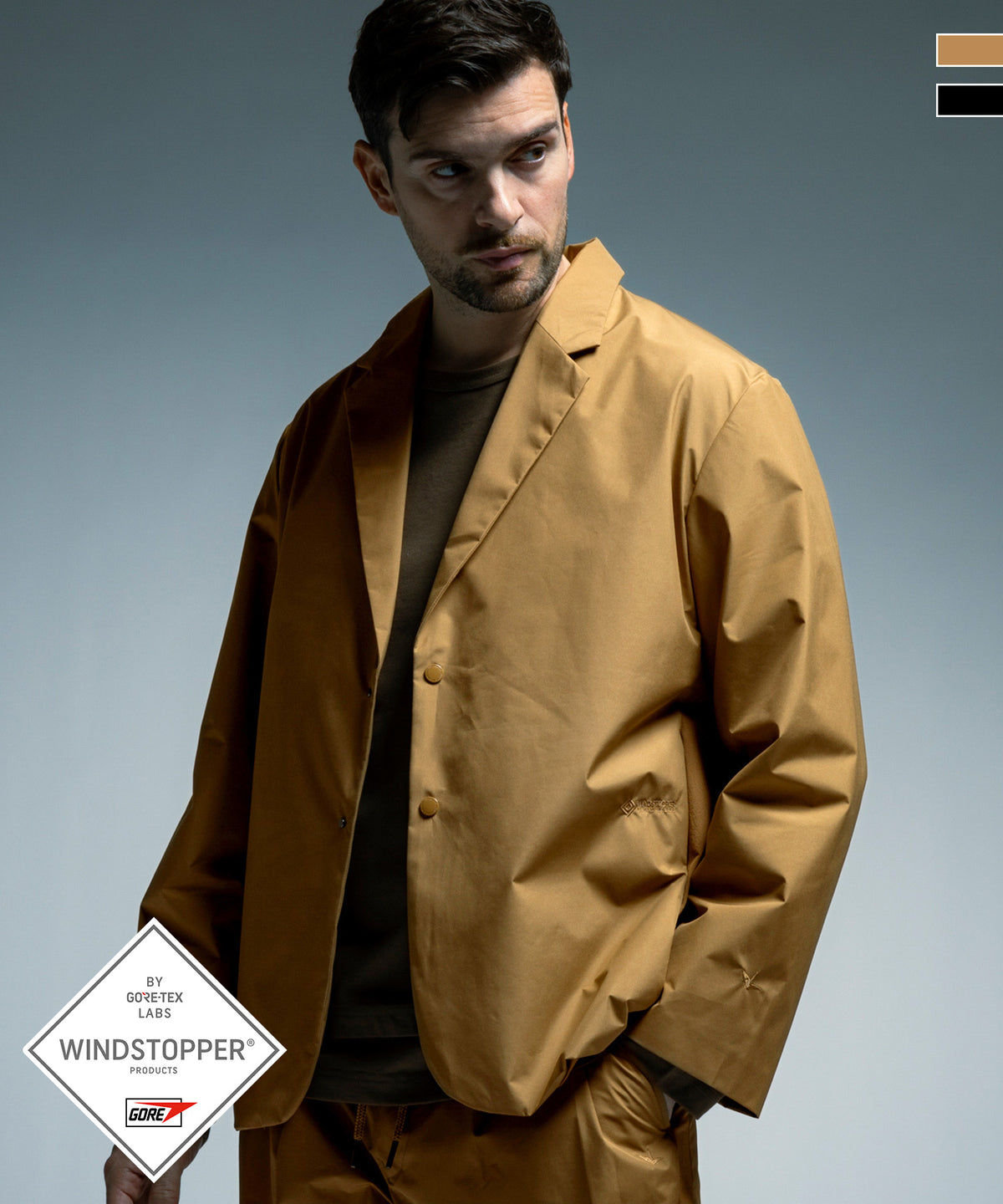 【10月中旬お届け予約商品】TRAVEL WIDE JACKET トラベルワイドジャケット / WINDSTOPPER® PRODUCTS BY GORE-TEX LABS