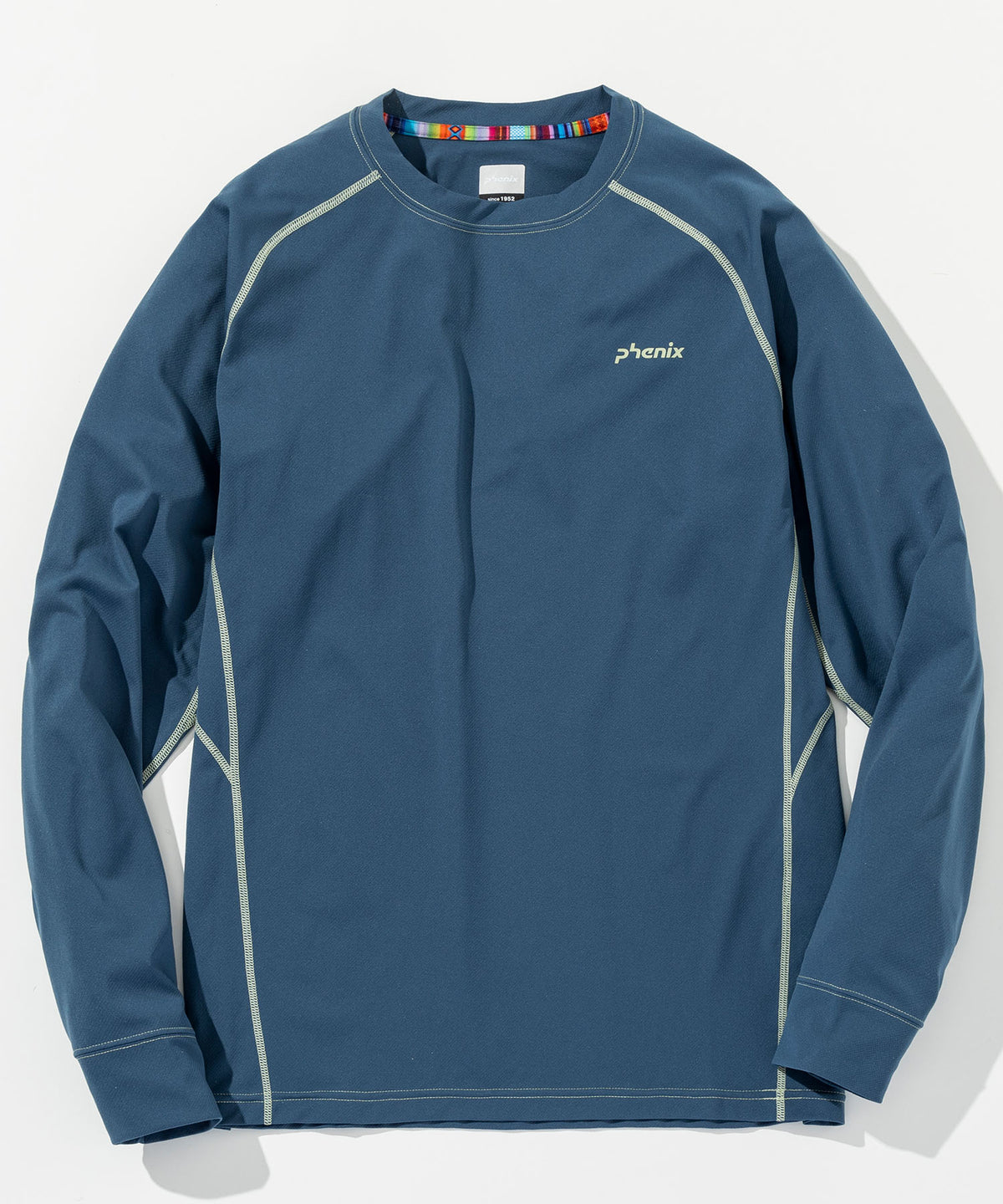【MENS】CREW NECK LONG SLEEVE T-SHIRTS クルーネック長袖Tシャツ / 速乾 ストレッチ 快適 抗菌 防臭 /phenix outdoor(フェニックスアウトドア)