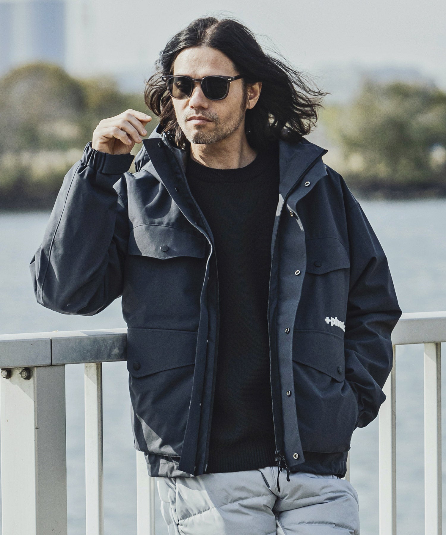 【MENS】MOUNTAIN HEAVY DUTY JACKET マウンテン ヘビーデューティー ジャケット ウィンドストッパー / WINDSTOPPER(R) プロダクト by GORE TEX LABS +phenix(プラスフェニックス)