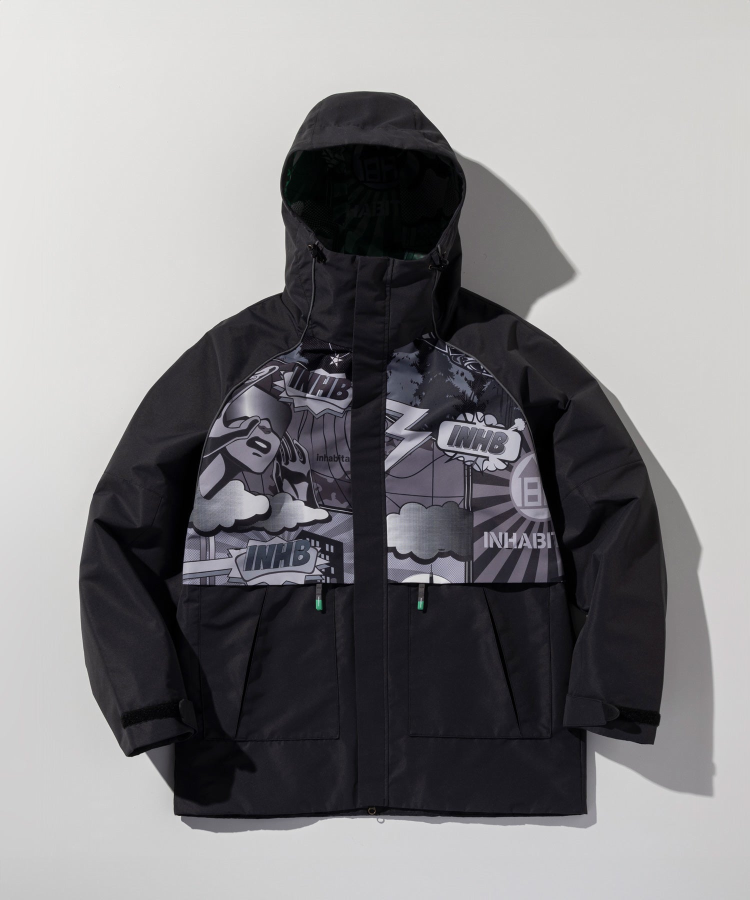 【11月中旬お届け予約商品】【MENS】FULL ZIP SNOW JACKET フルジップスノージャケット /inhabitant(インハビタント)