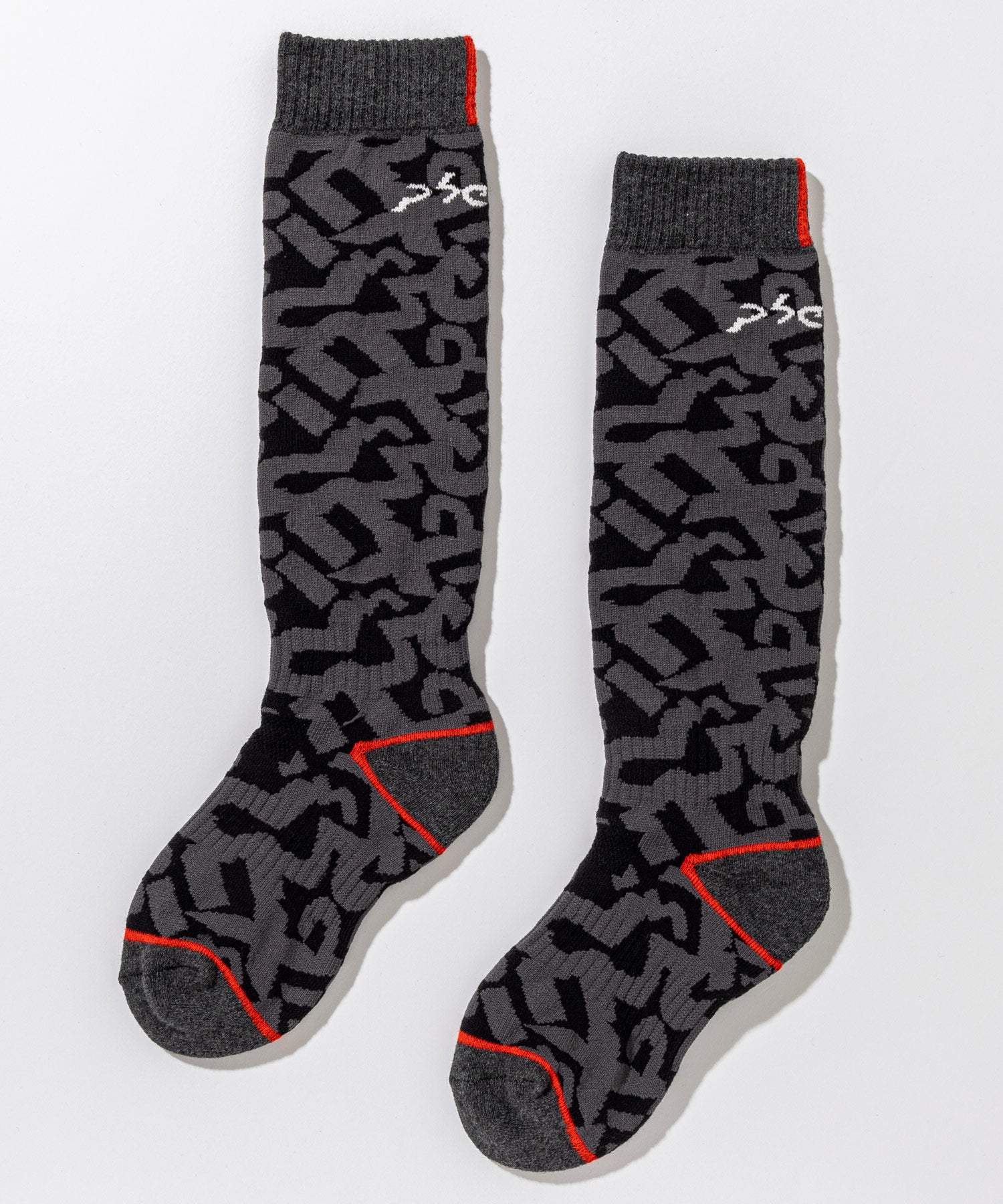 【KIDS/JUNIOR】Tonal Monogram Logo Ski Socks トーナルモノグラムロゴスキーソックス /phenixスキーウェア 25AW