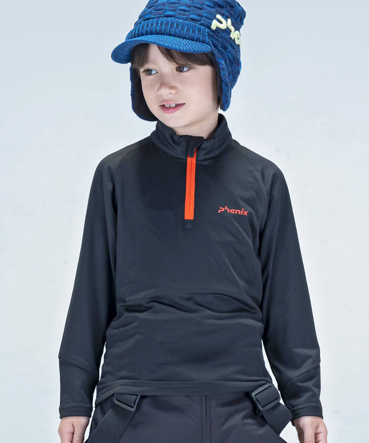【KIDS/JUNIOR】子供用スキーウェア アンダーウェア インナーウェア Lightning Junior 1/2 Zip Tee / Jr /phenixスキーウェア 23AW