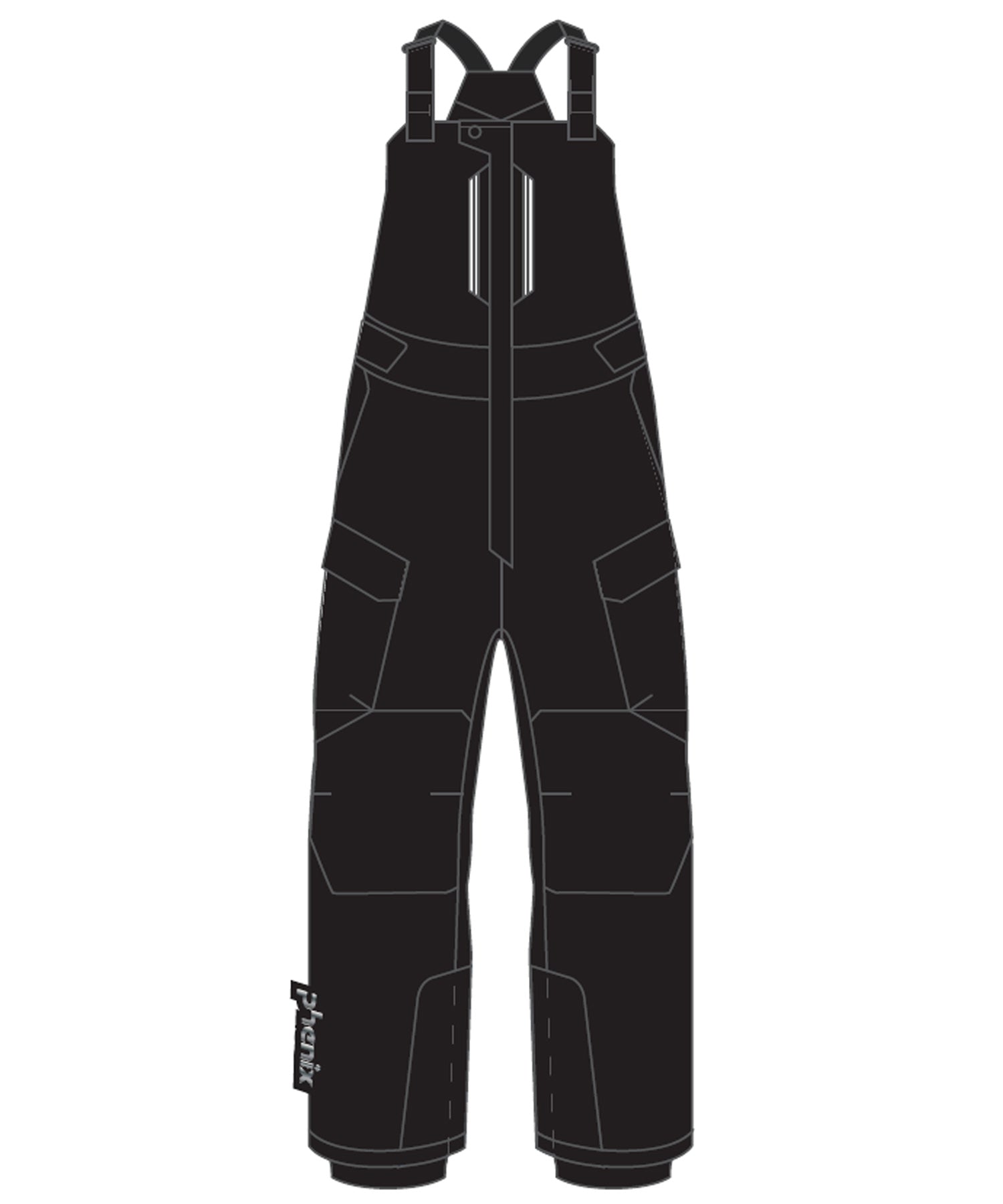 【フェニックスチーム用商品】Cutting Edge Shell Bib Pants B0 2025年12月中旬お届け