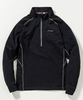 【MENS】HALF ZIP LONG SLEEVE T-SHIRTS ハーフジップ長袖Tシャツ / 速乾 ストレッチ 快適 抗菌 防臭 /phenix outdoor(フェニックスアウトドア)