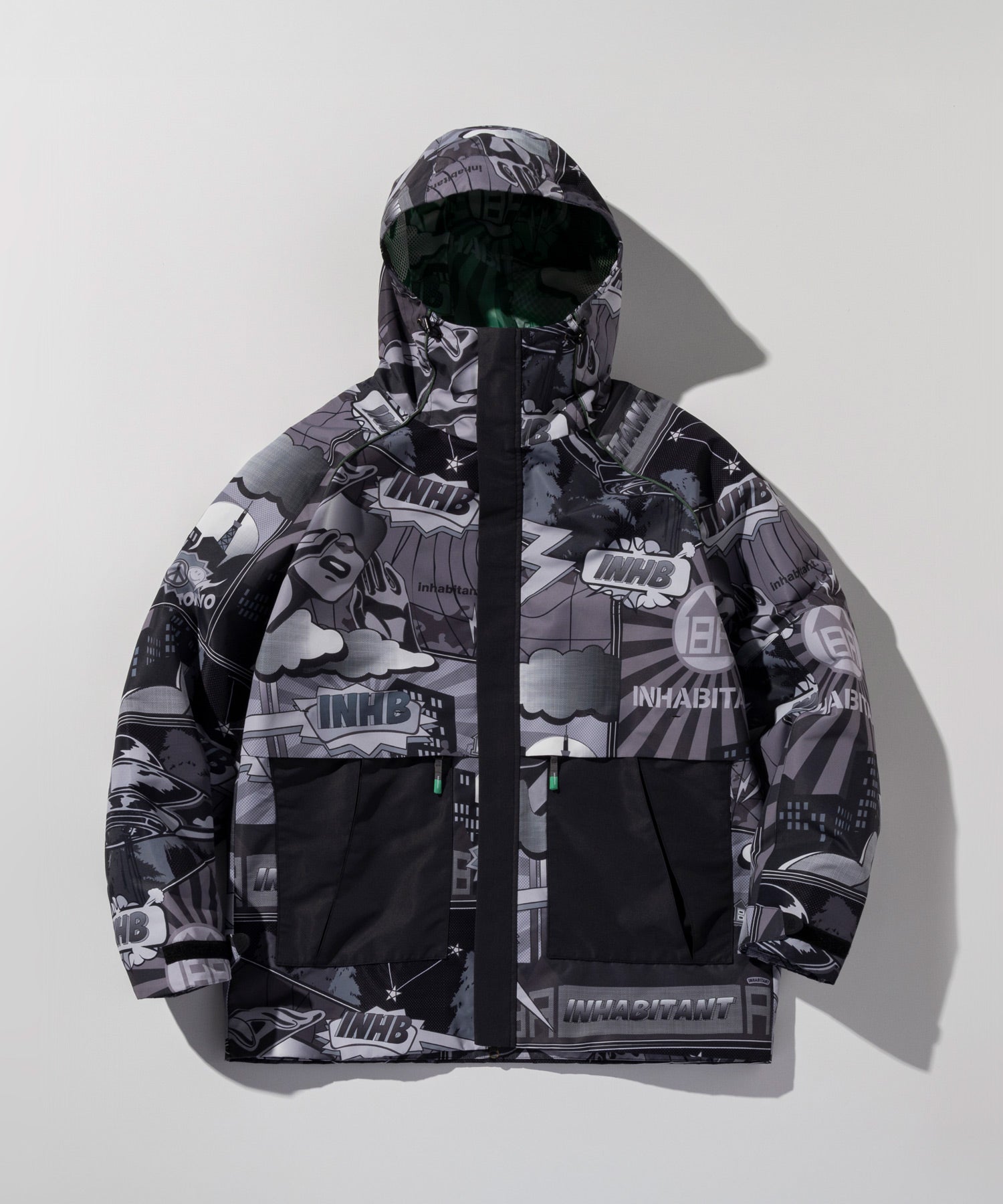【11月中旬お届け予約商品】【MENS】FULL ZIP SNOW JACKET フルジップスノージャケット /inhabitant(インハビタント)