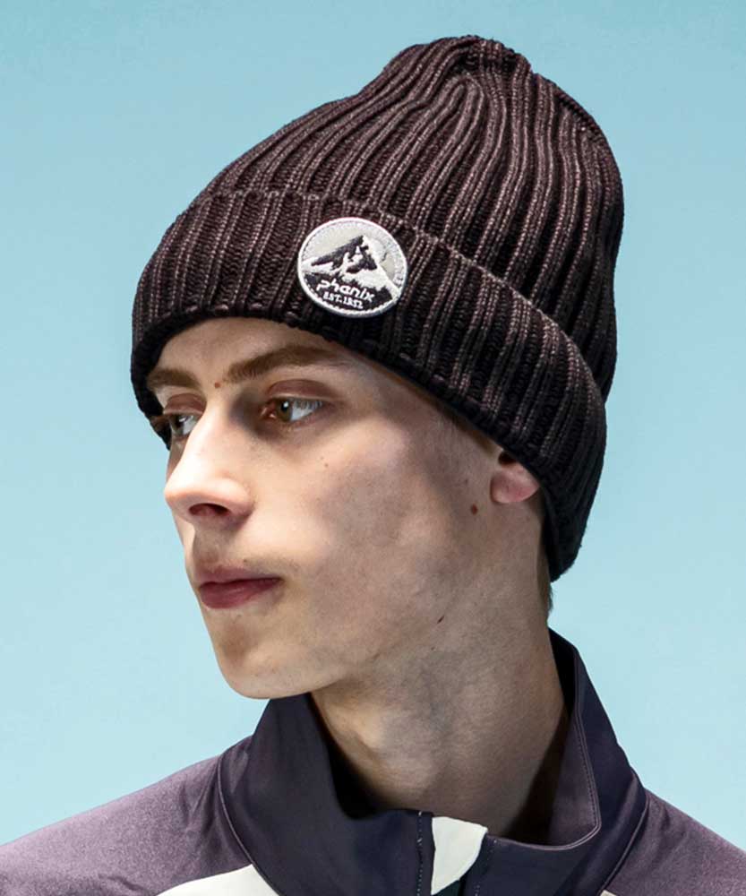 【MENS】スキーウェア ニットキャップ Time Space Knit Hat / ACC /phenixスキーウェア23AW