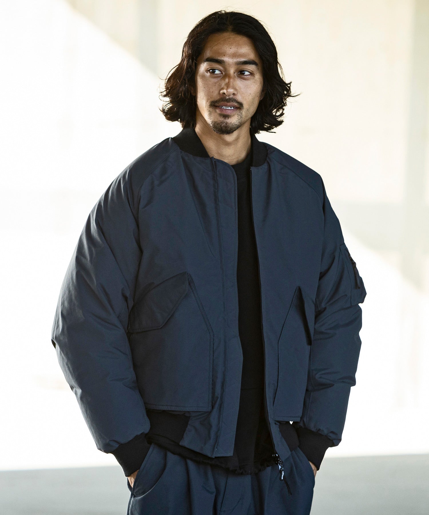 【MENS】FLIGHT DOWN JACKET フライト ダウンジャケット / WINDSTOPPER(R) プロダクト by GORE TEX LABS +phenix(プラスフェニックス)