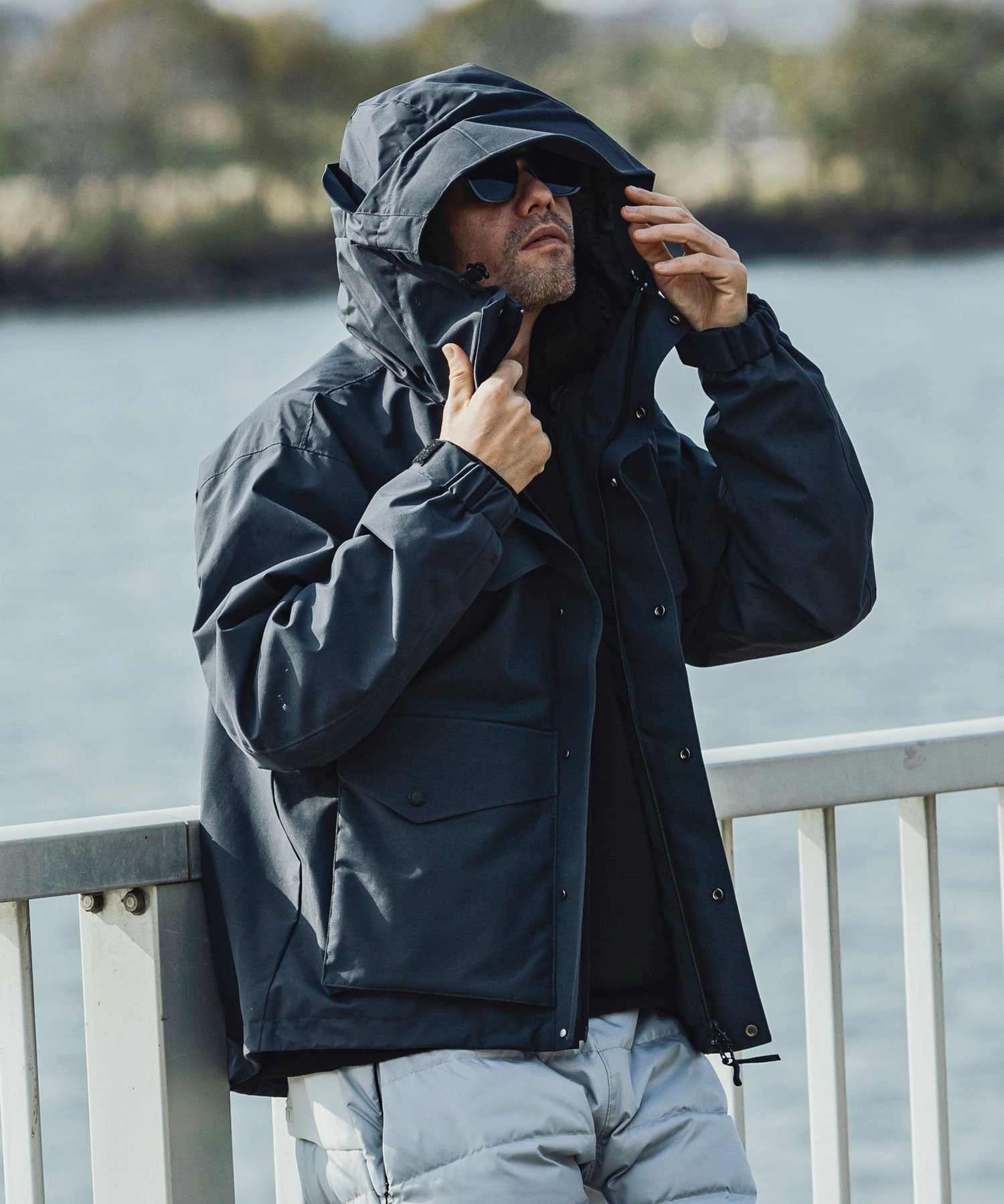 【MENS】MOUNTAIN HEAVY DUTY JACKET マウンテン ヘビーデューティー ジャケット ウィンドストッパー / WINDSTOPPER(R) プロダクト by GORE TEX LABS +phenix(プラスフェニックス)